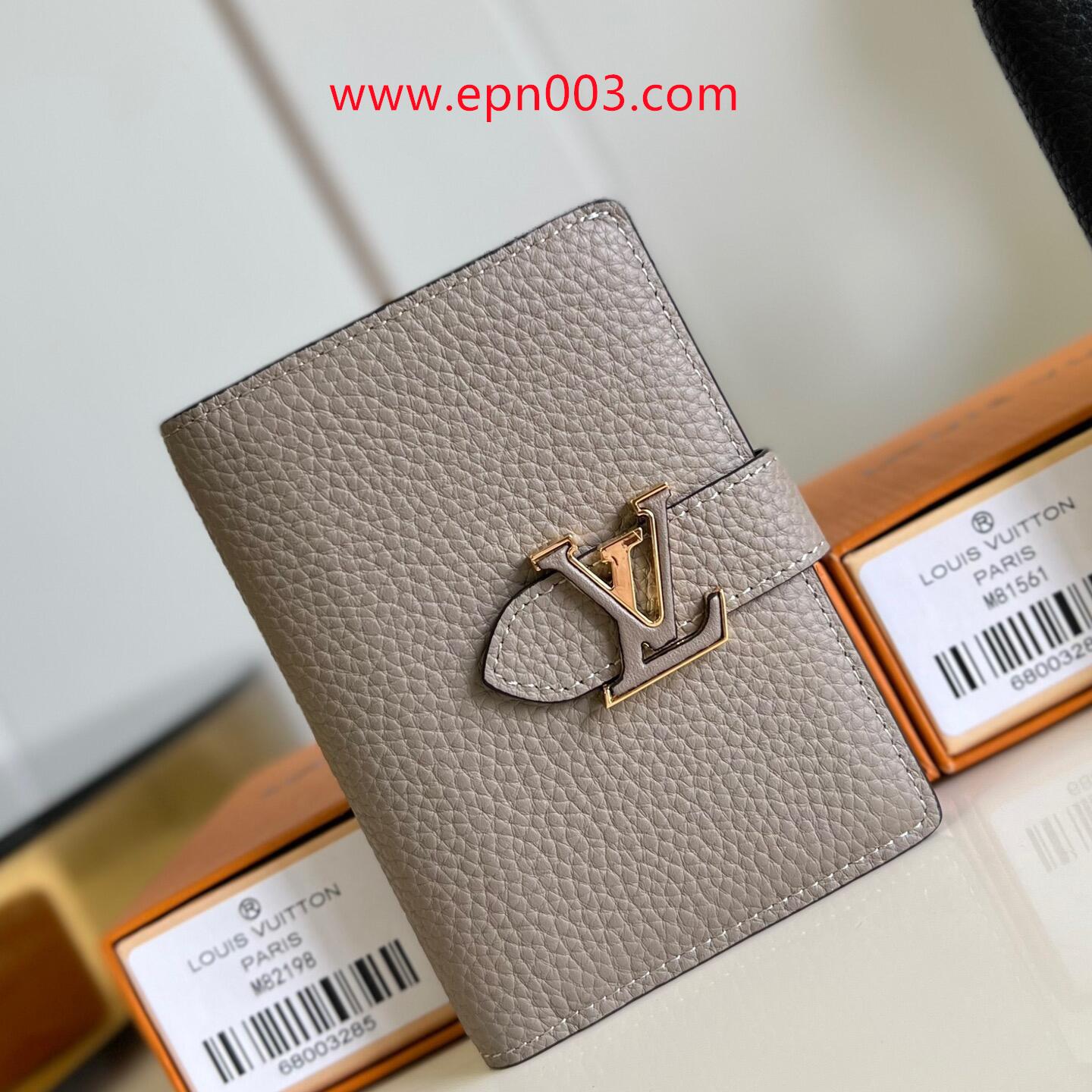 LV Vertical Compact Wallet M82198-Women's Bags