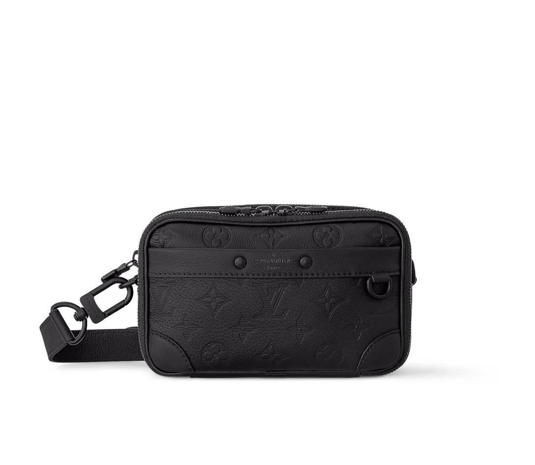 Leather Bags Selection Alpha Wearable Wallet M82544