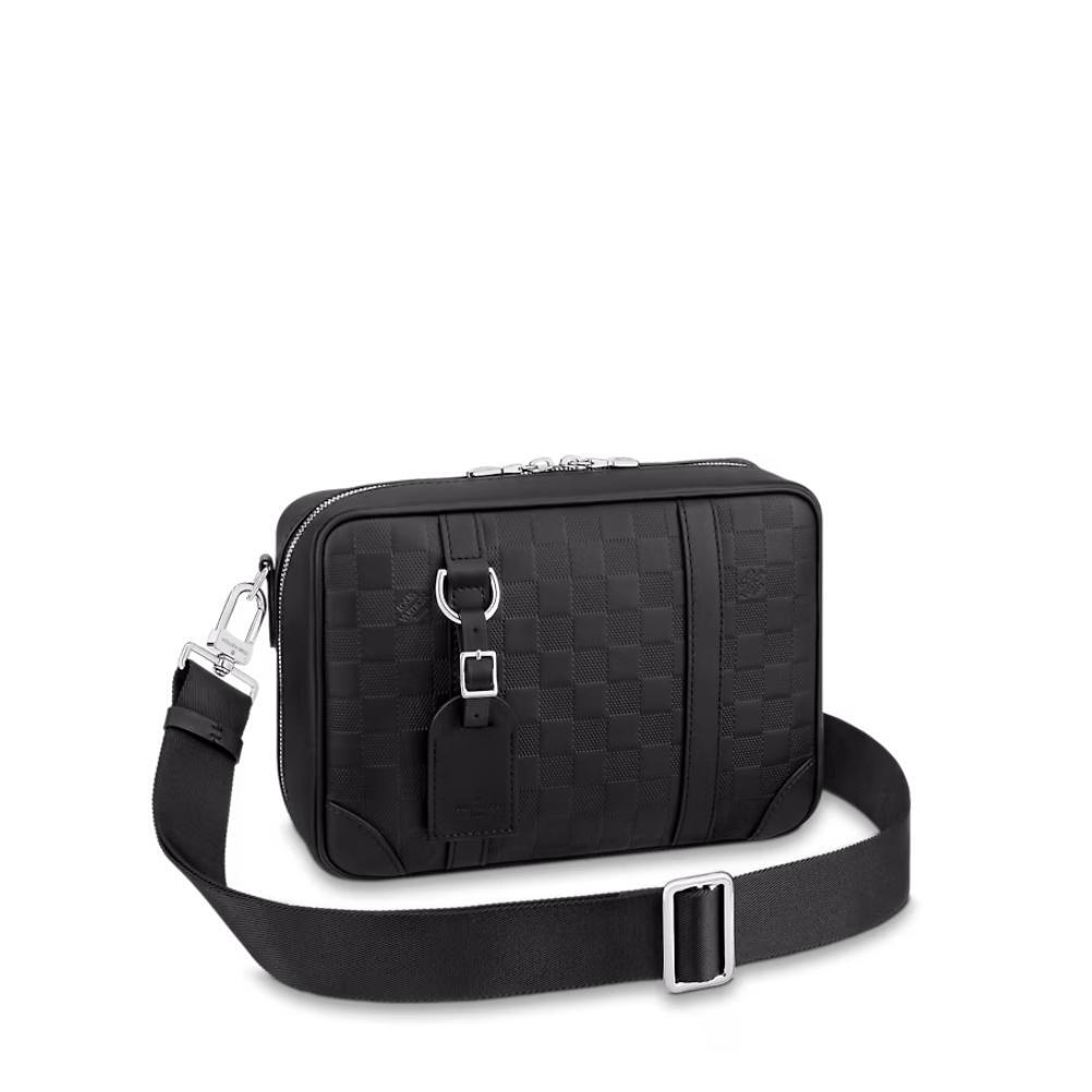 Damier Signature Sirius Messenger N45286