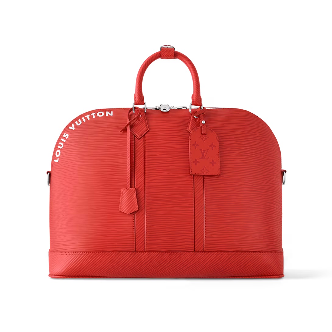 Leather Bags Selection Alma Travel GM  M23717