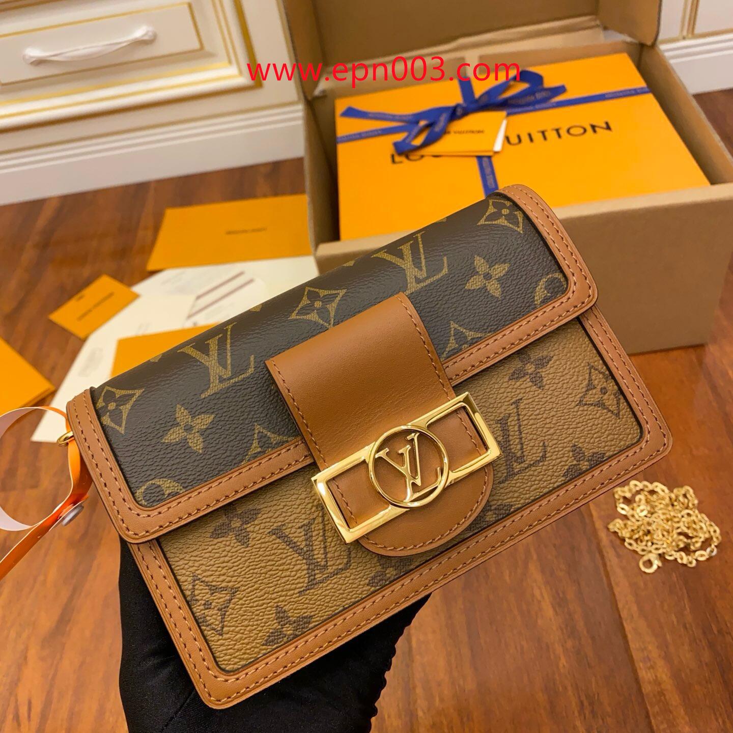 Dauphine Chain Wallet M68746-Women's Bags