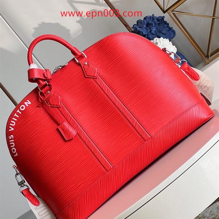 Leather Bags Selection Alma Travel GM  M23717