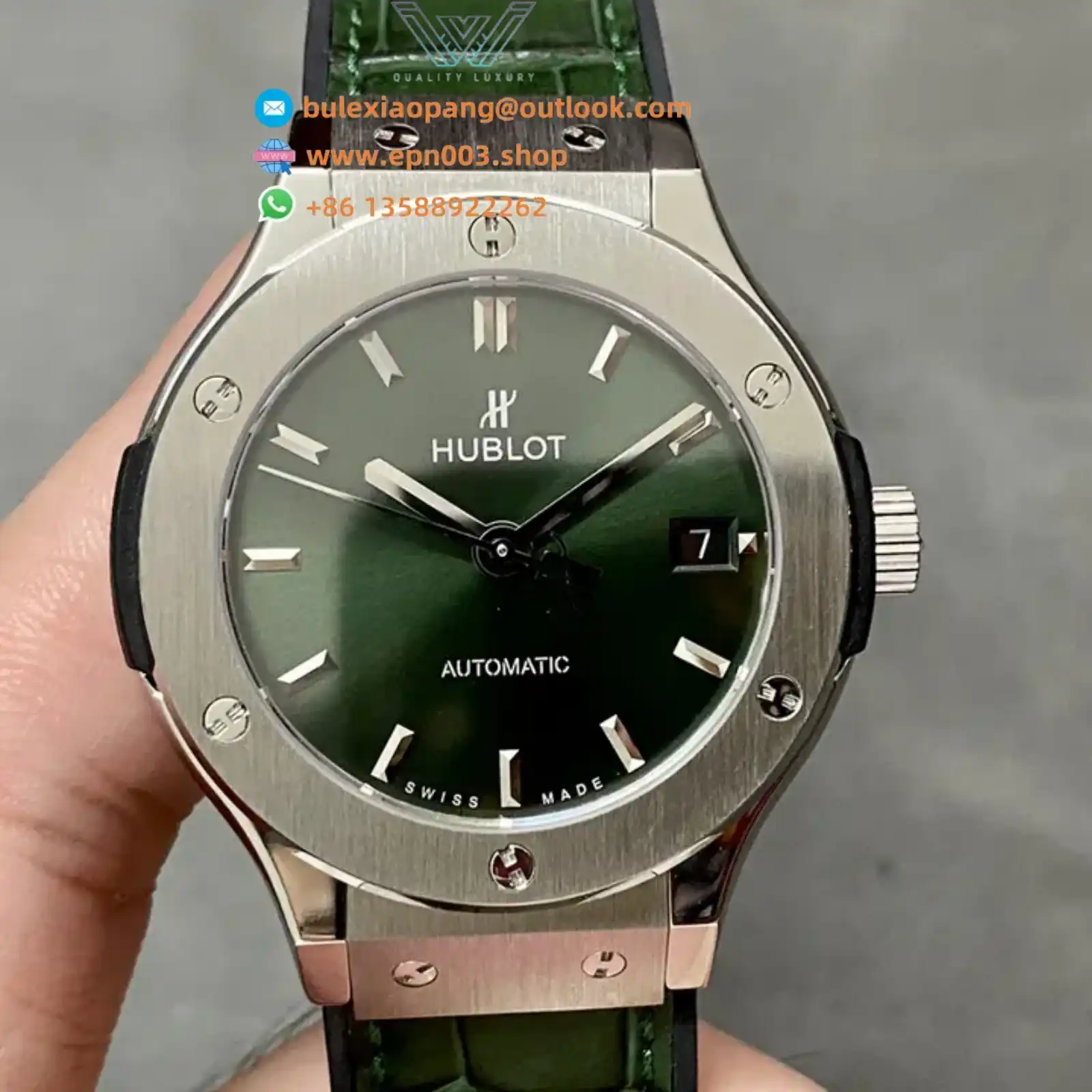 Classic Fusion Collection Automatic Green 511.NX.8970.LR 38mm 45mm