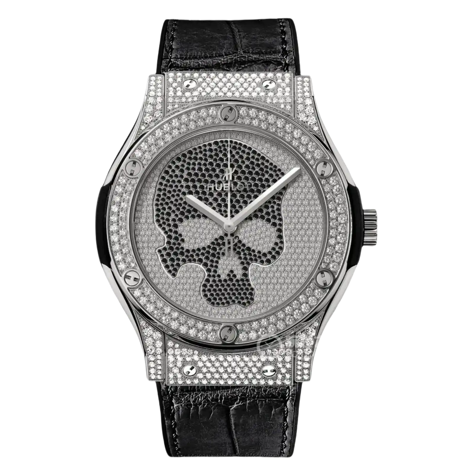 Classic Fusion Collection Skull Titanium Full Pave 511.NX.9000.LR.1704.SKULL 45mm
