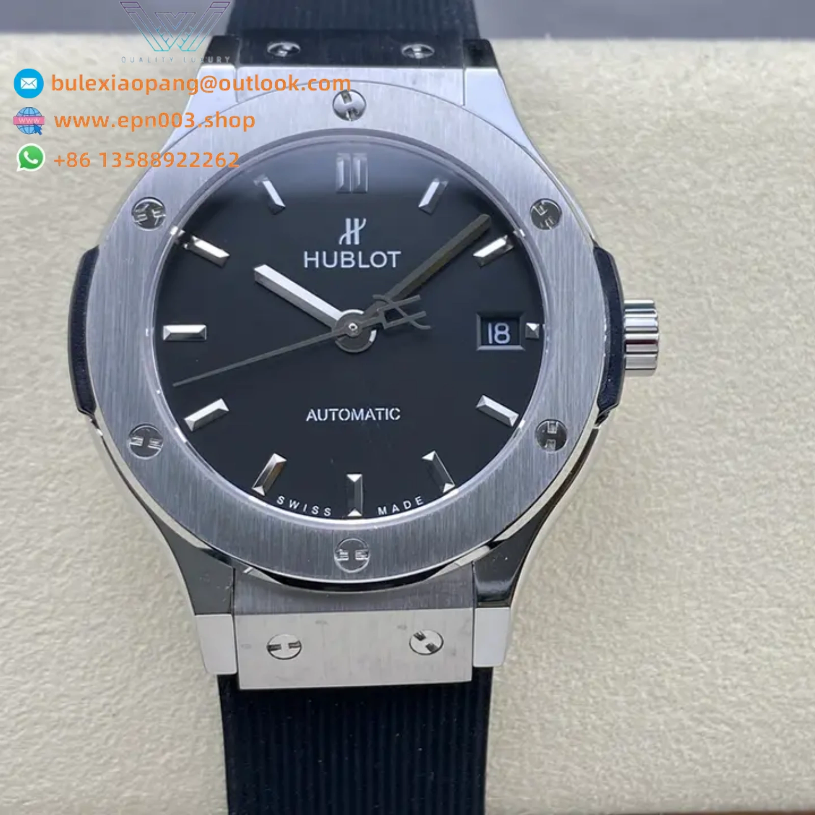 Classic Fusion Collection Automatic Rubber 542.NX.1171.RX 38mm 42mm