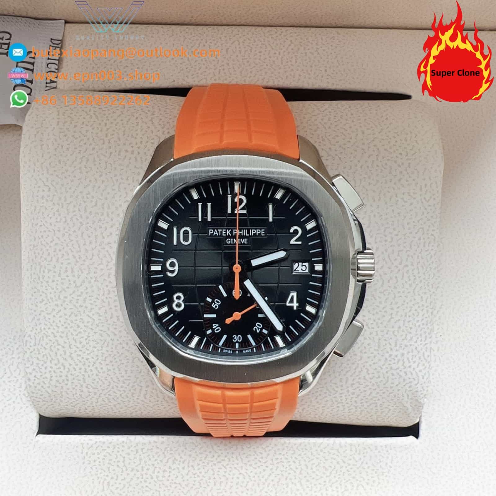 Aquanaut Chronograph 5968A-001 42.2mm Men Watch
