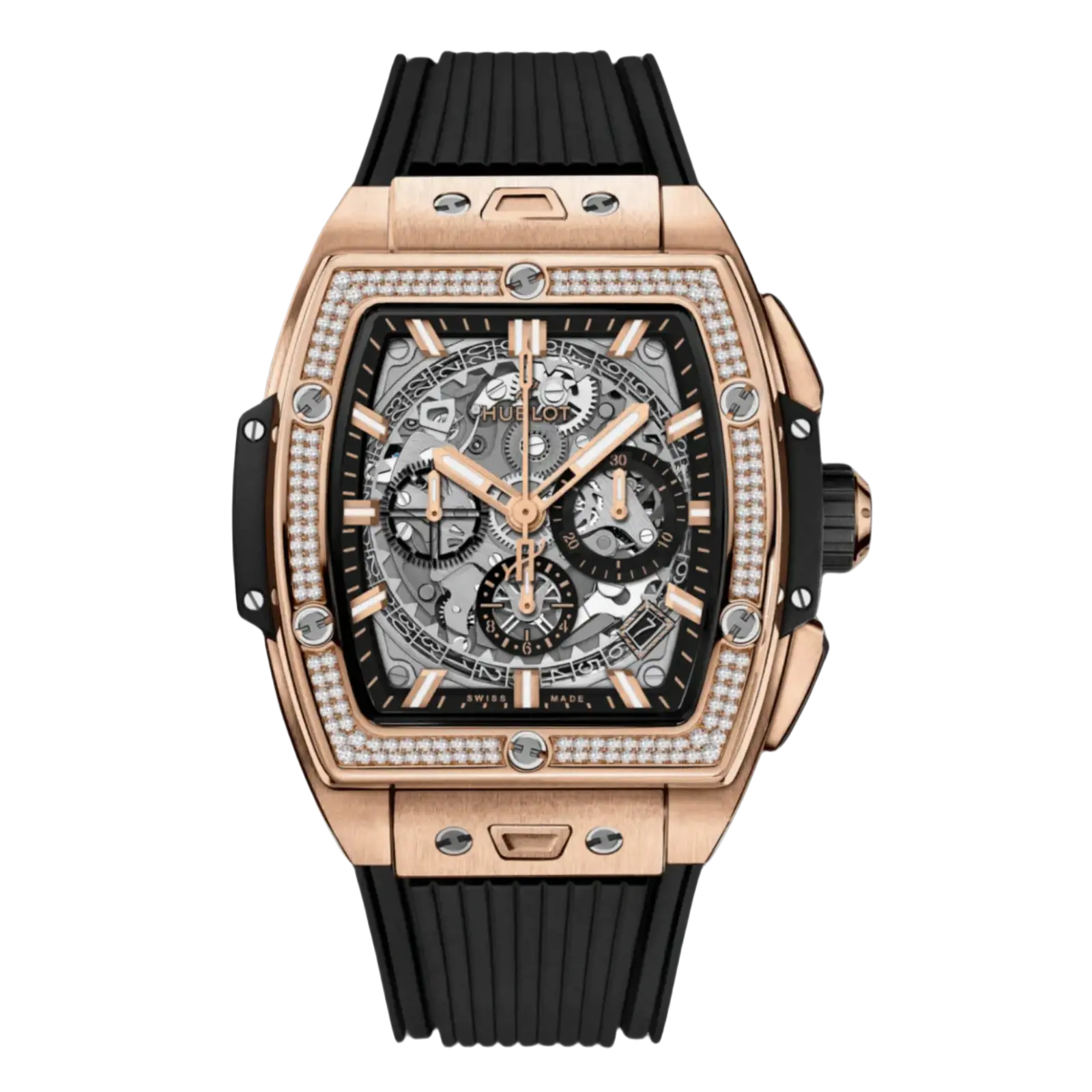 Spirit of Big Bang King Gold Diamonds 642.OX.0180.RX.1104 42 mm