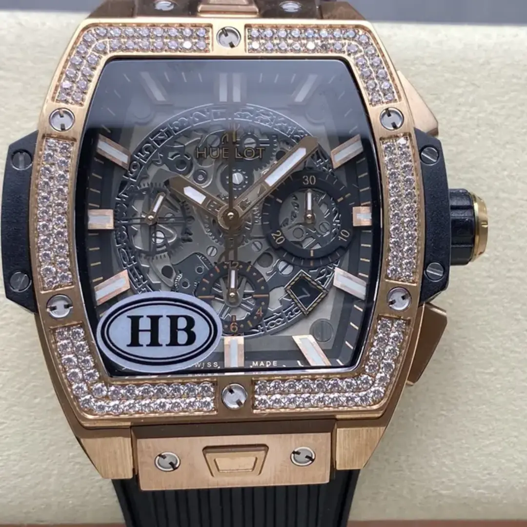 Spirit of Big Bang King Gold Diamonds 642.OX.0180.RX.1104 42 mm