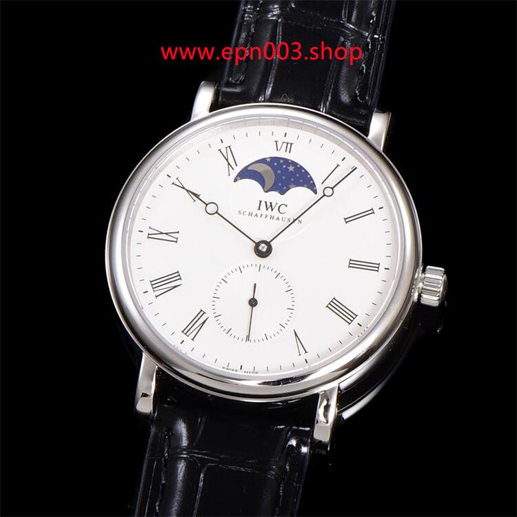 Portofino Hand-Wound 46 mm Men Watch