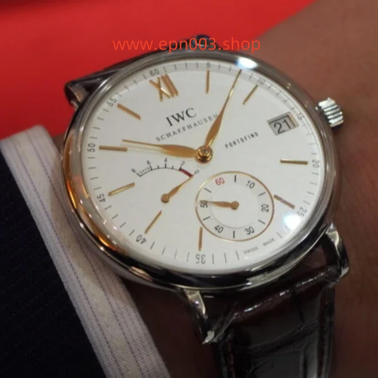 Portofino Hand-Wound Eight Days 45 mm Men Watch