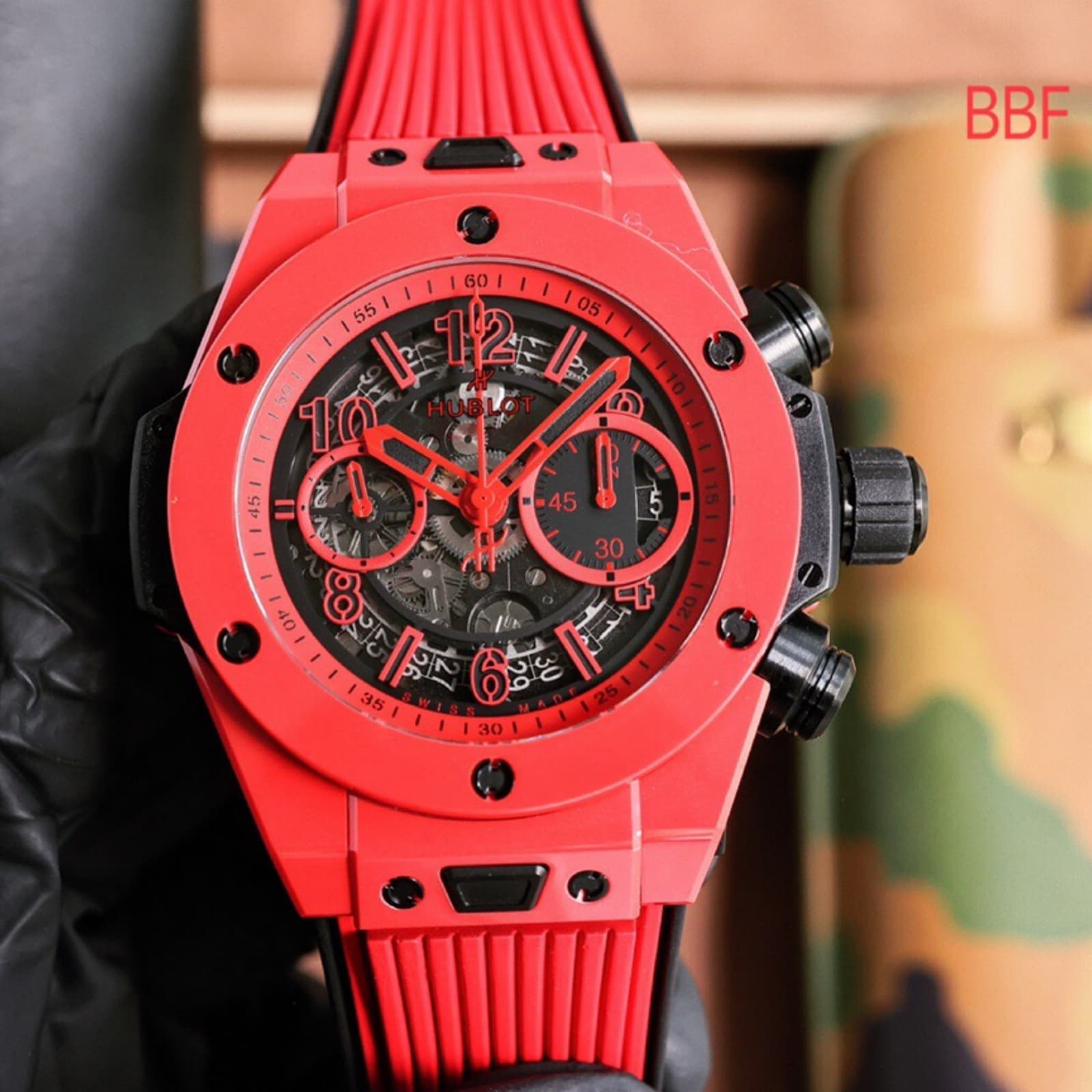 Big Bang Unico Red Magic Ceramic 411.CF.8513.RX 45mm