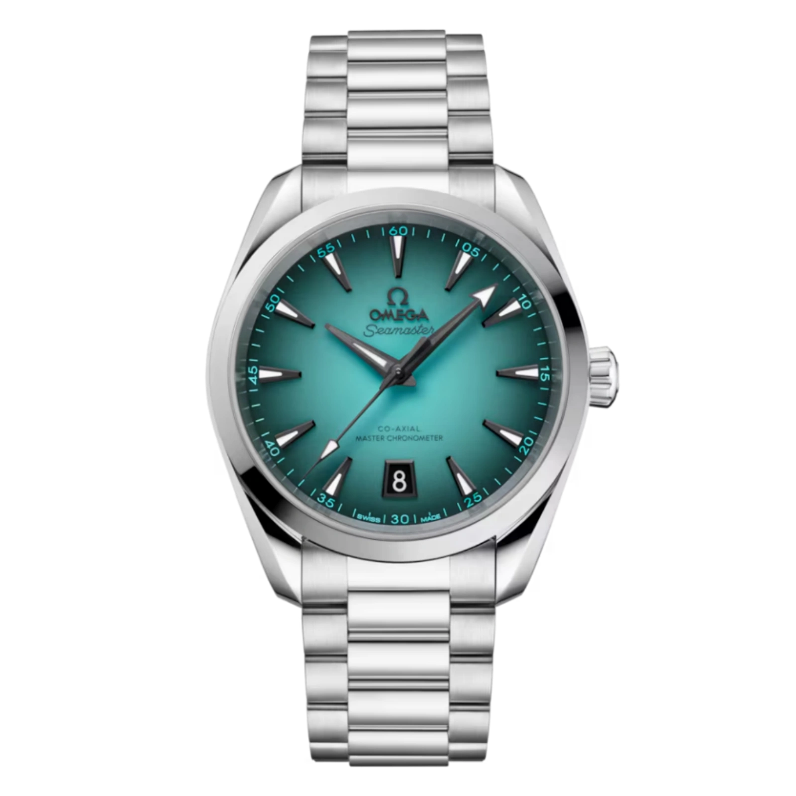 SEAMASTER AQUA TERRA 150M 38 mm steel on steel