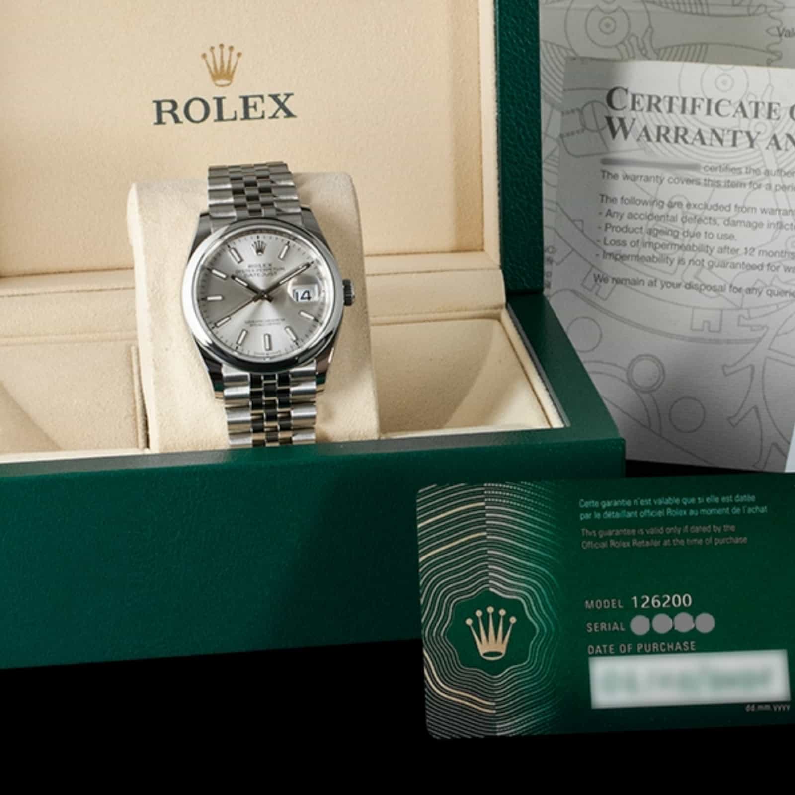 Datejust M126200-0001 36mm