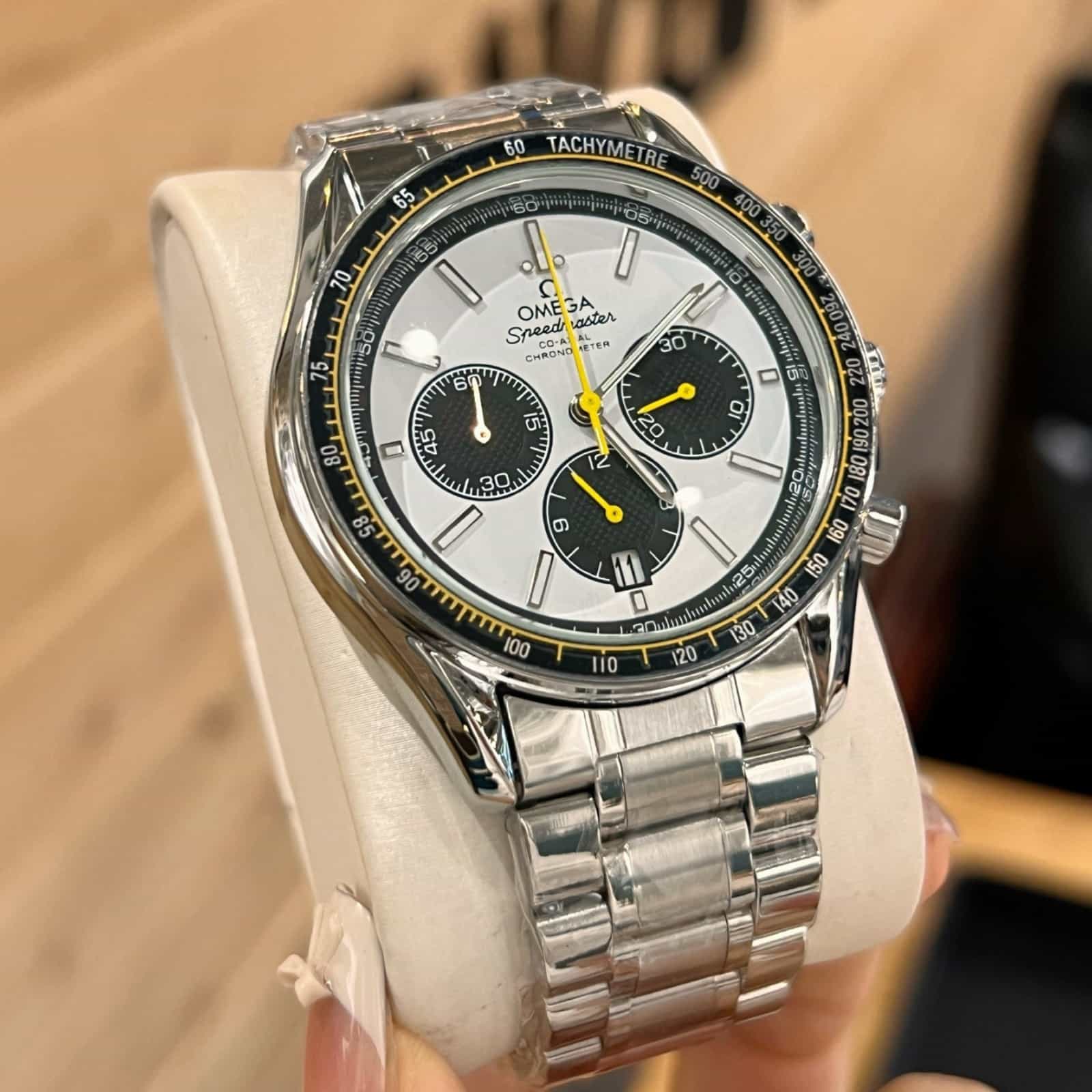 Speedmaster Two Counters Racing Co-Axial Steel 40mm - Men's Watch
