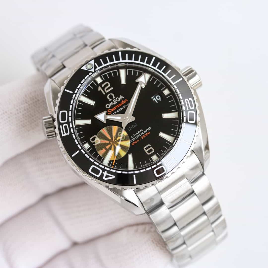 Seamaster Planet Ocean 600M 39.5mm Steel On Steel Mens Watch