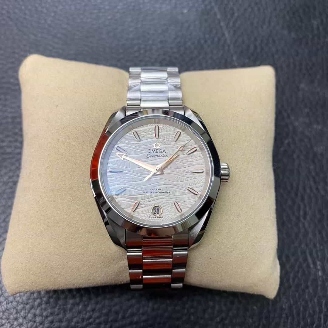 Seamaster Aqua Terra 34mm Steel On Steel Ladies Watch