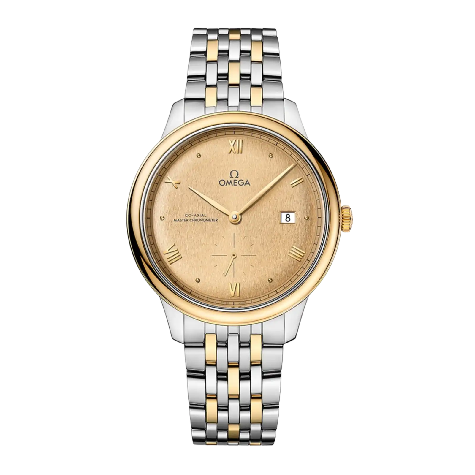 De Ville Prestige 41mm-steel ‑ yellow gold on steel ‑ yellow gold