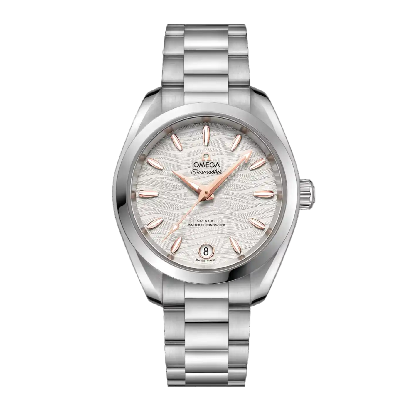 Seamaster Aqua Terra 34mm Steel On Steel Ladies Watch
