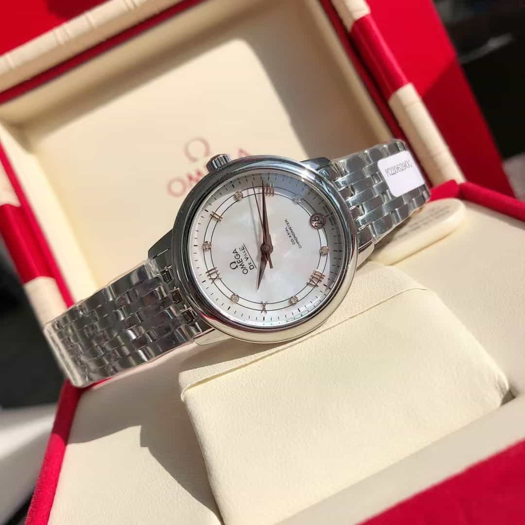De Ville Prestige 32.7mm-steel on steel-Ladies Watch