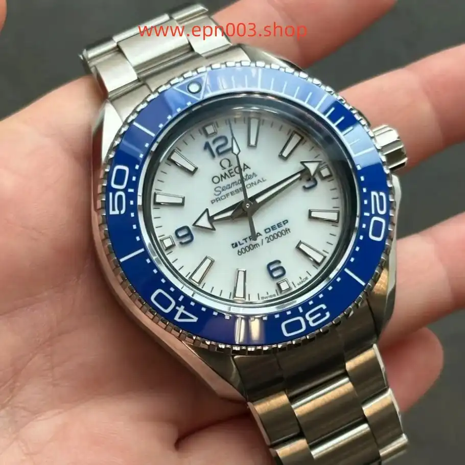 Seamaster Planet Ocean 6000m 45.5mm O-Megasteel On O-Megasteel - Mens Watch