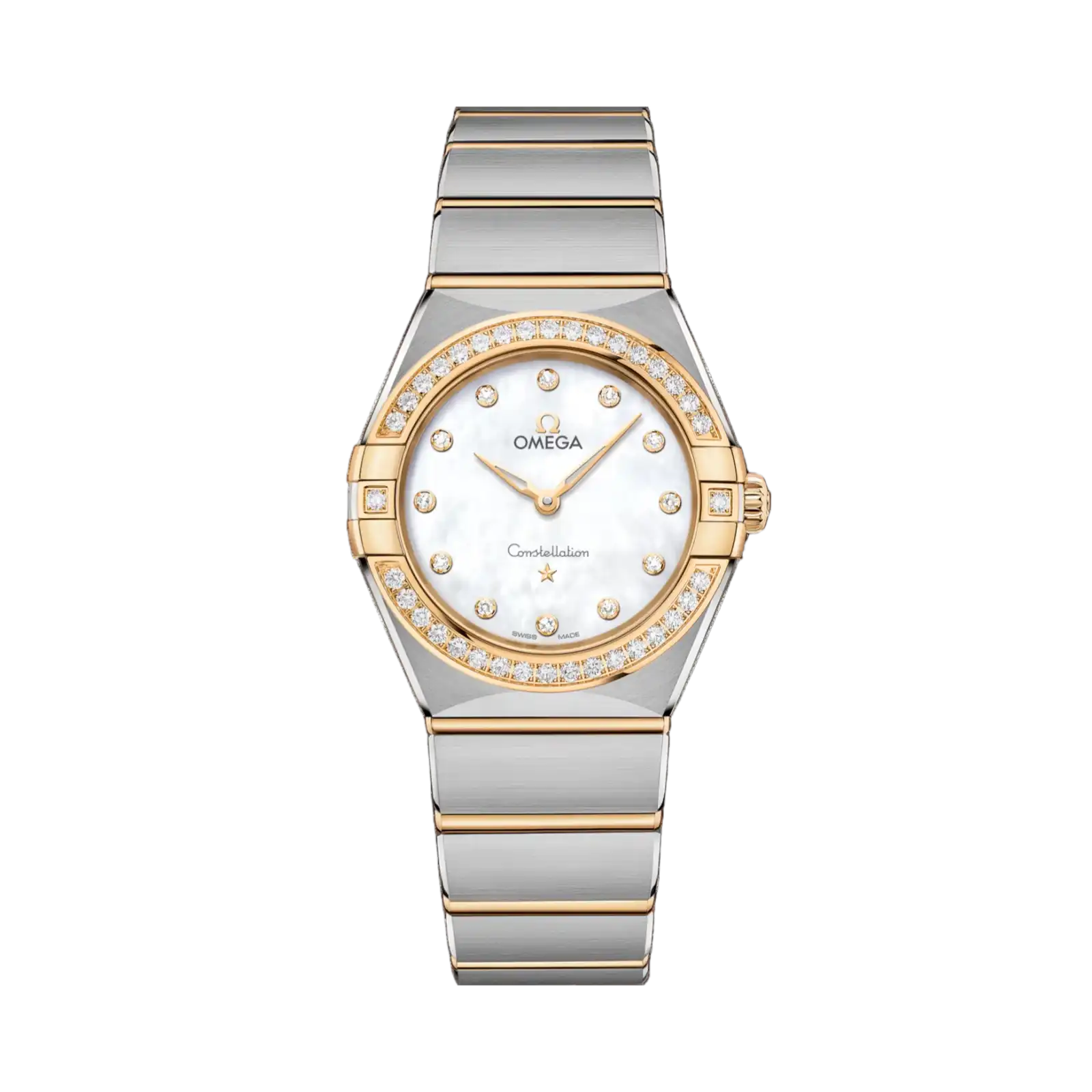 Constellation 28mm-steel ‑ yellow gold on steel ‑ yellow gold