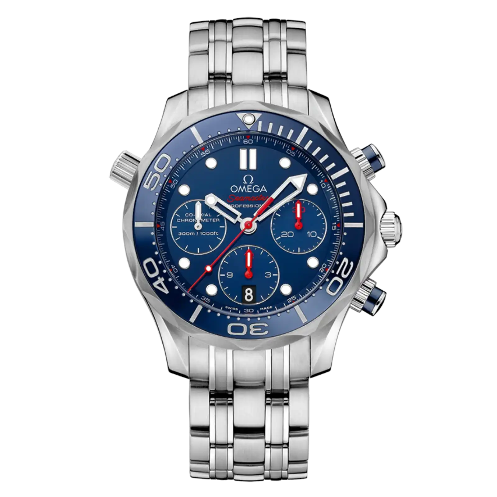 Seamaster Diver 300M  steel on steel 41.5mm - Men's Watch
