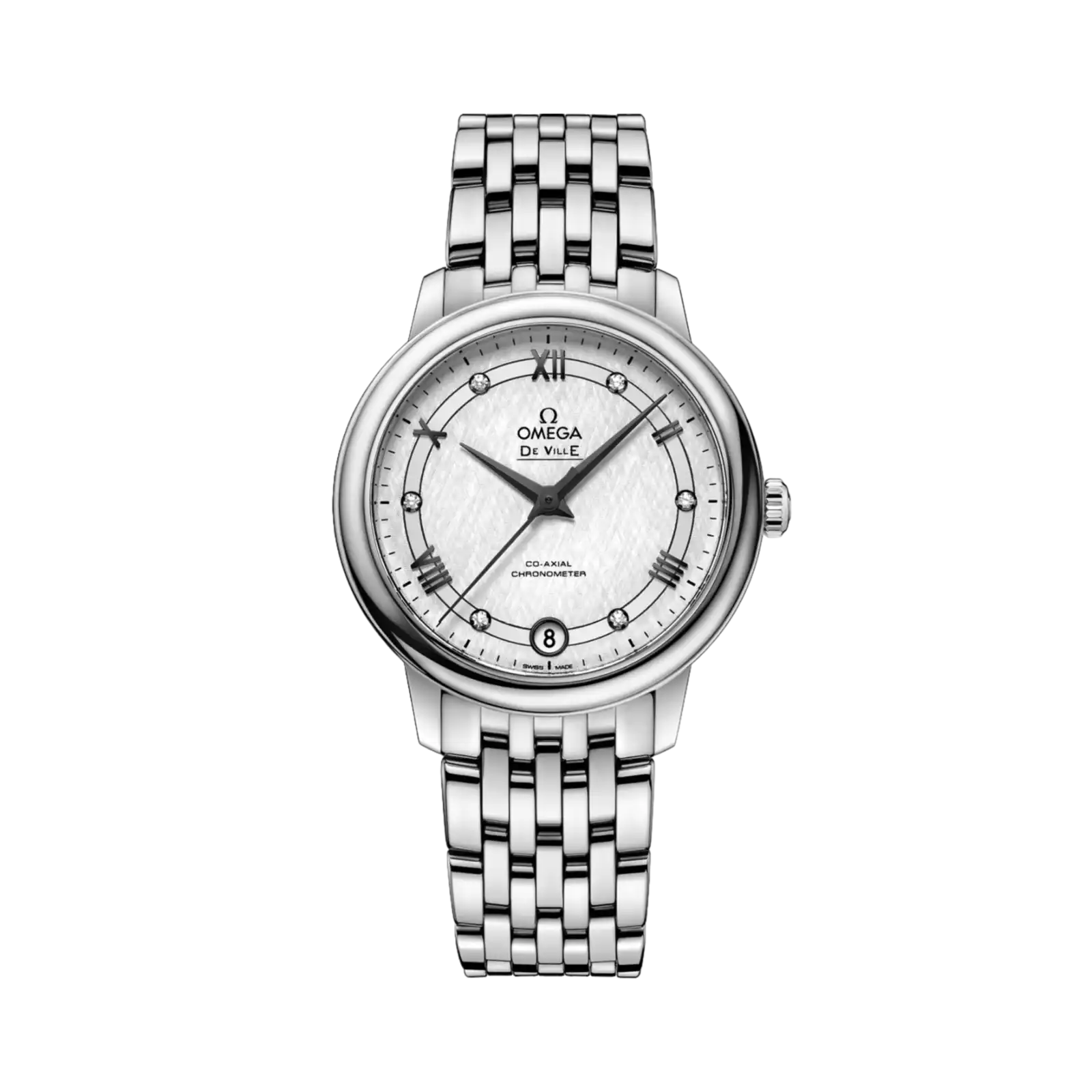 De Ville Prestige 32.7 mm-steel on steel - Ladies Watch