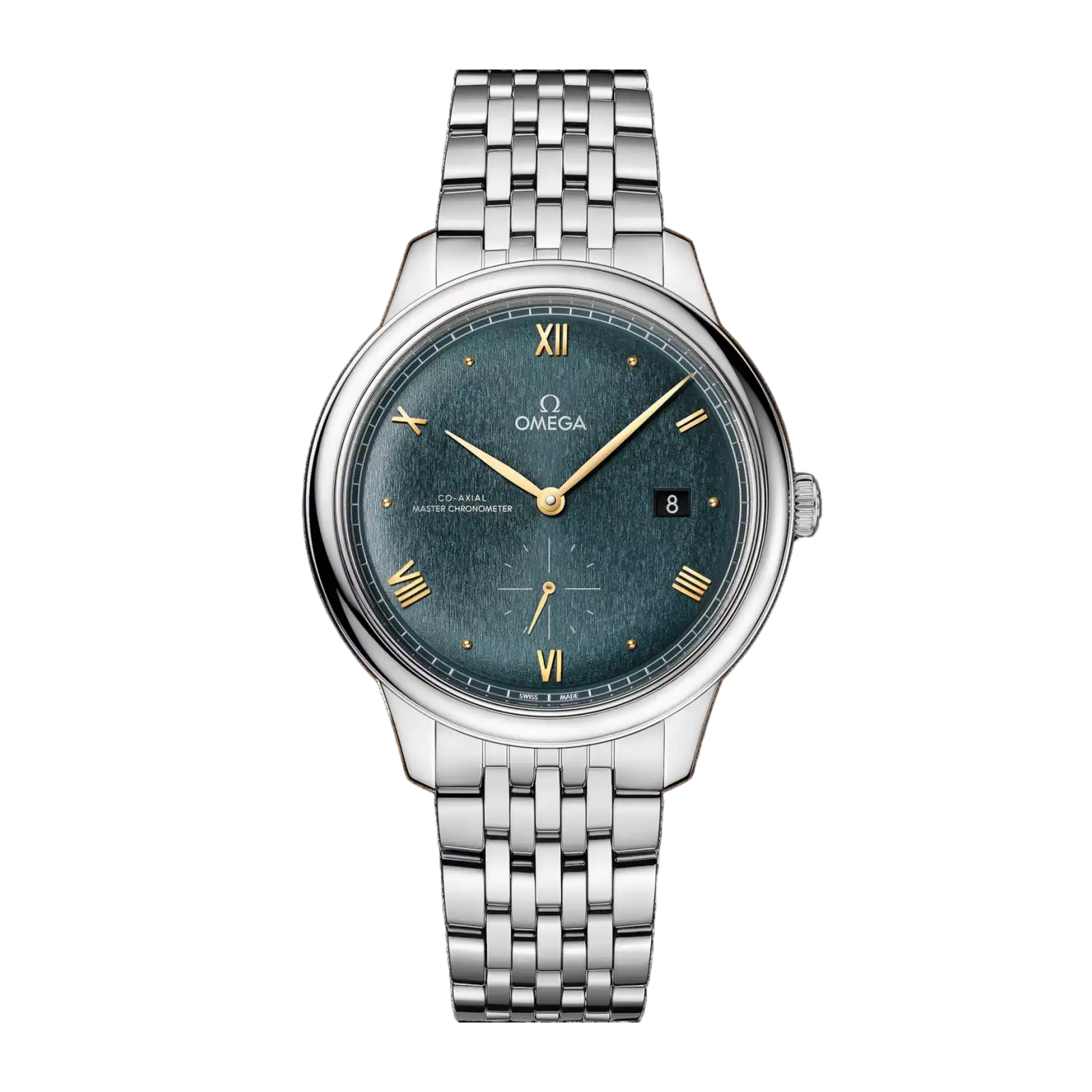 De Ville Prestige 41mm-steel on steel - Mens Watch