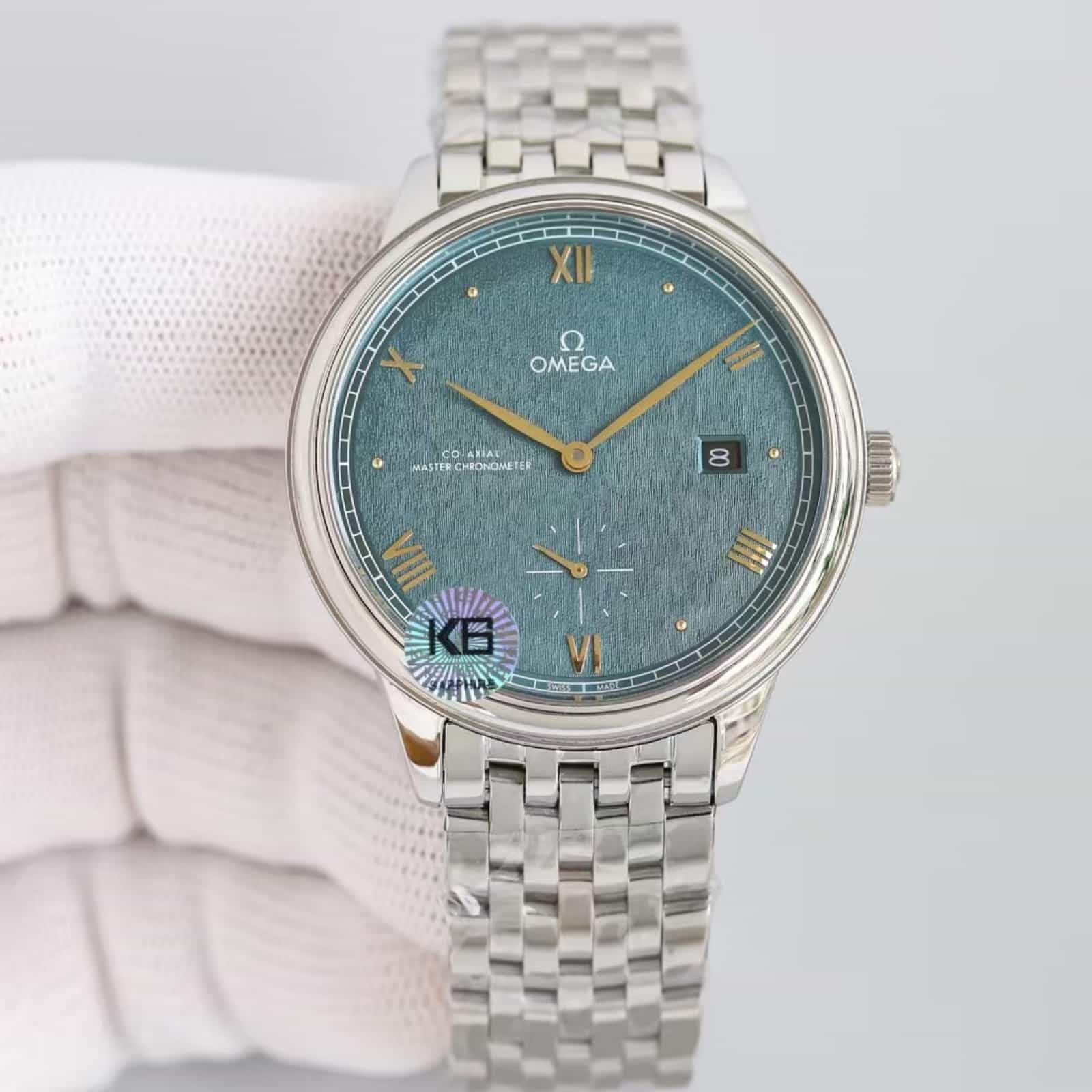 De Ville Prestige 41mm-steel on steel - Mens Watch