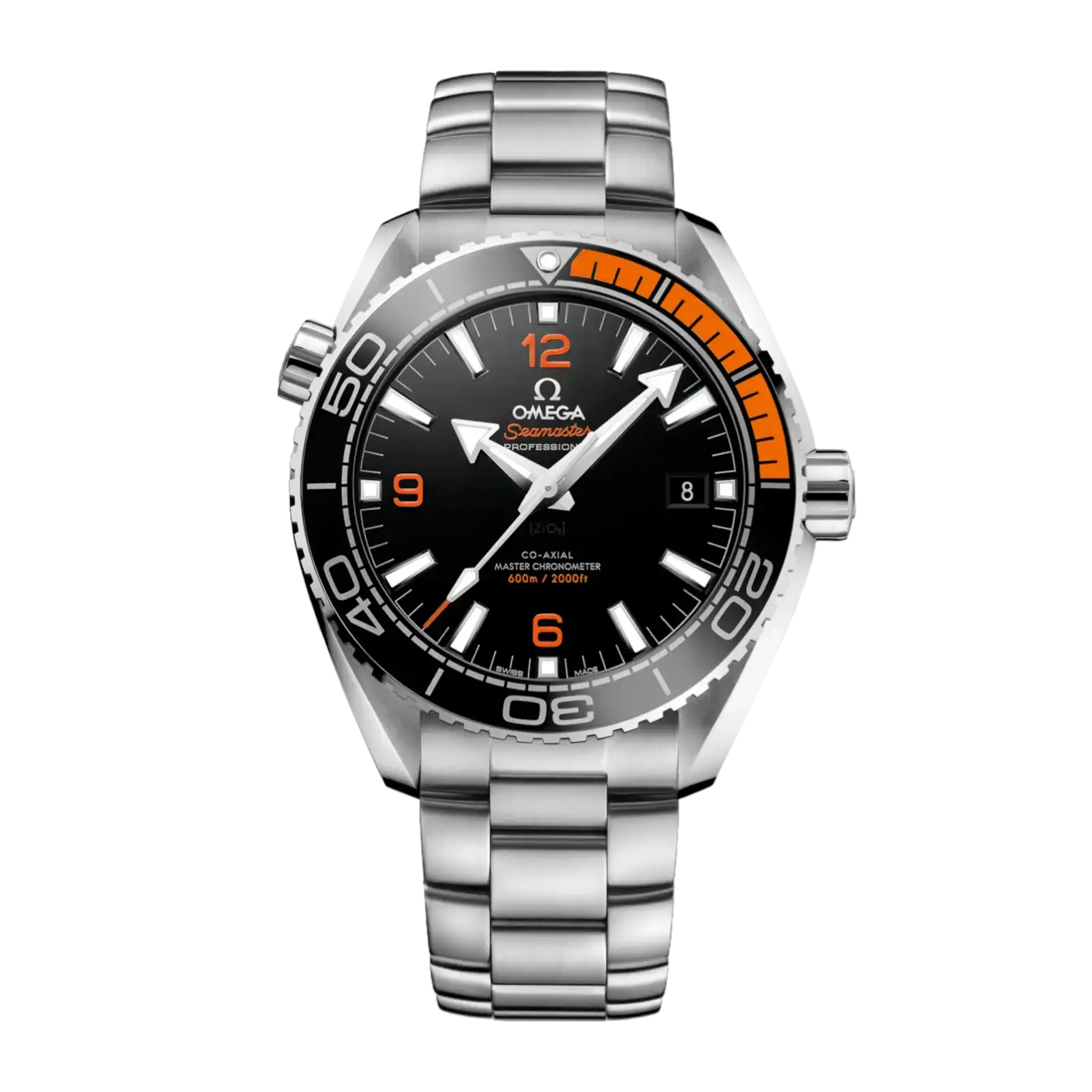Seamaster Planet Ocean 600M 43.5mm-Steel On Steel - Mens Watch