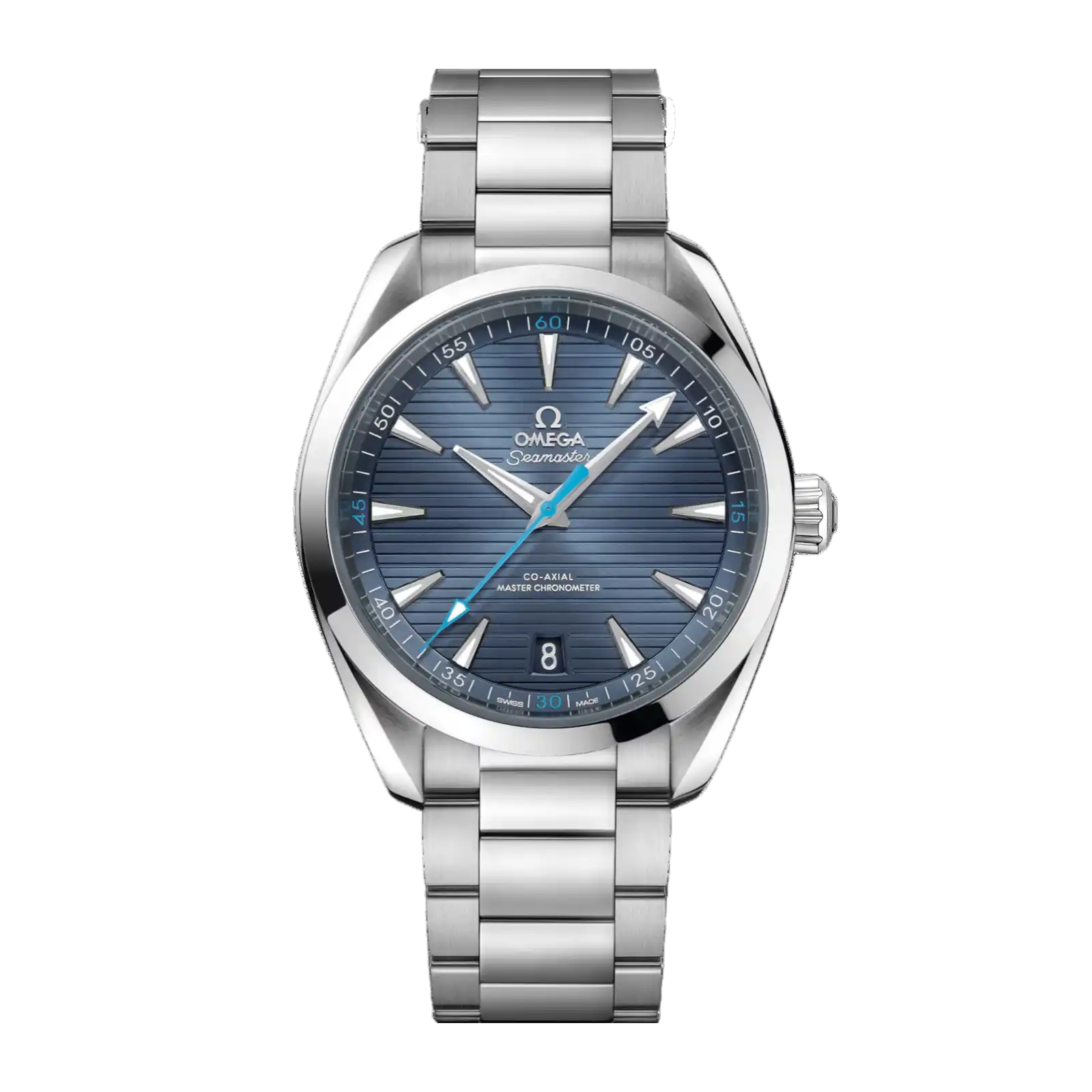 Seamaster Aqua Terra 41mm-Steel On Steel - Ladies Watch