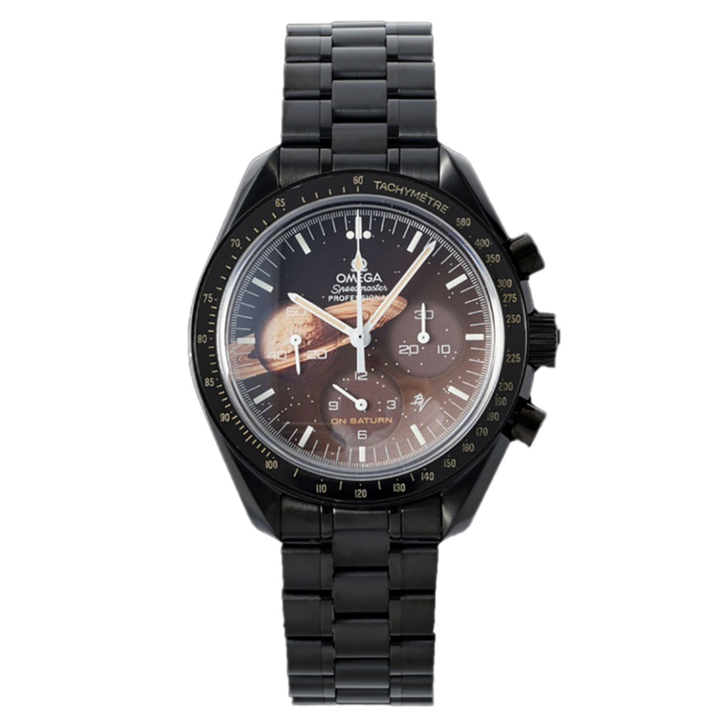 Speedmaster Black Venom Saturn on PVD 41mm - Men's Watch