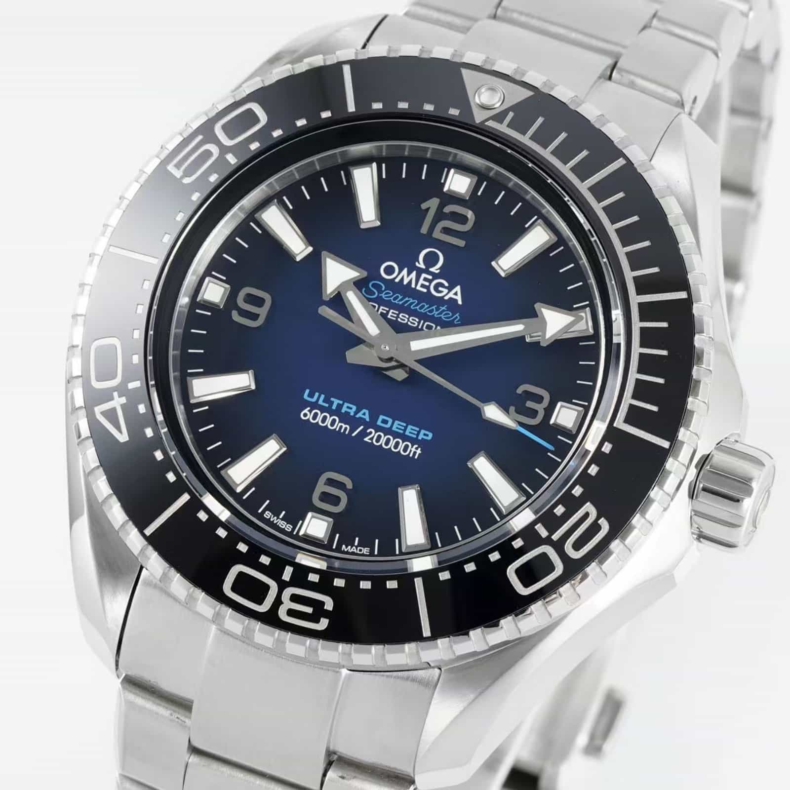 Seamaster Planet Ocean 6000M 45.5mm O-Megasteel On O-Megasteel - Mens Watch