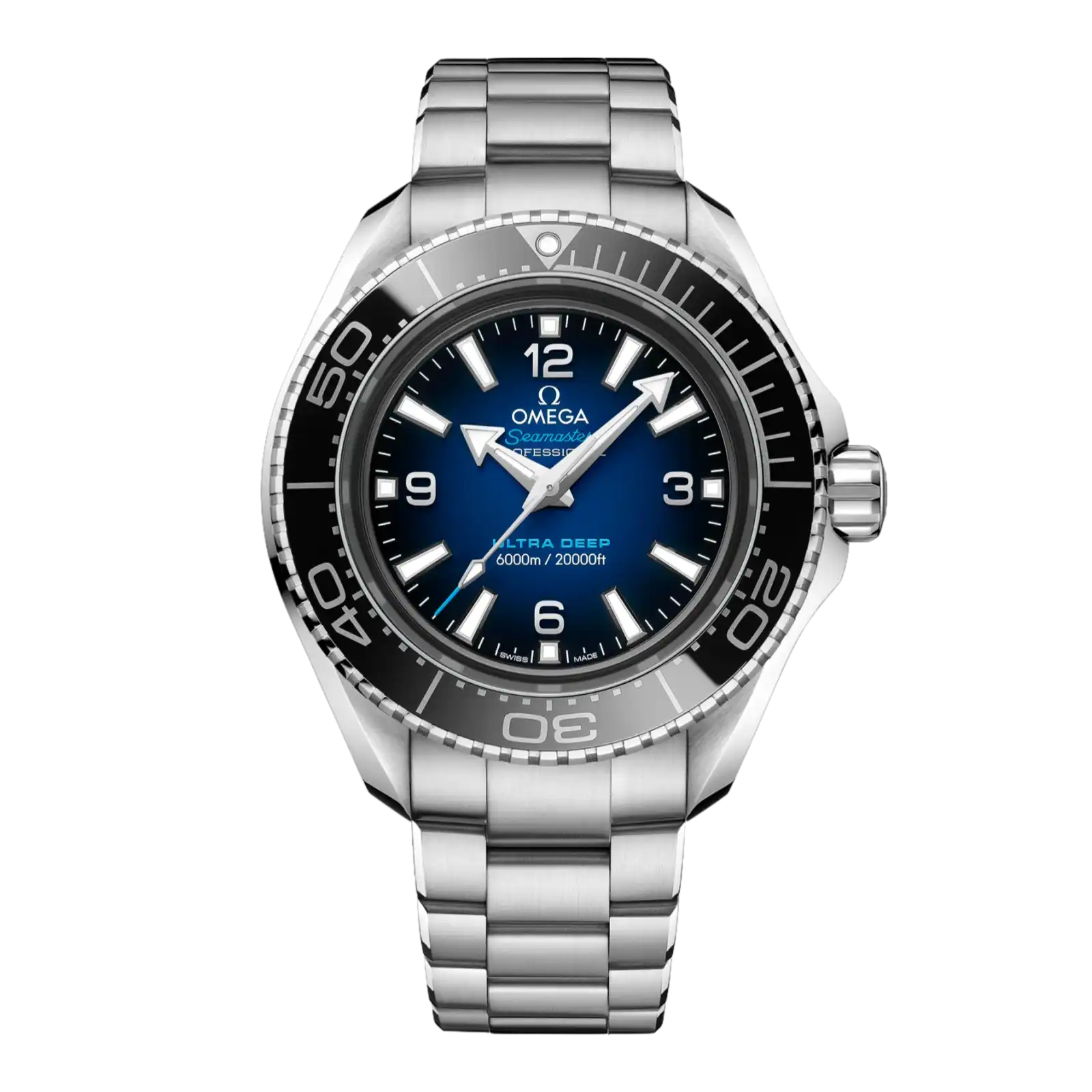 Seamaster Planet Ocean 6000M 45.5mm O-Megasteel On O-Megasteel - Mens Watch