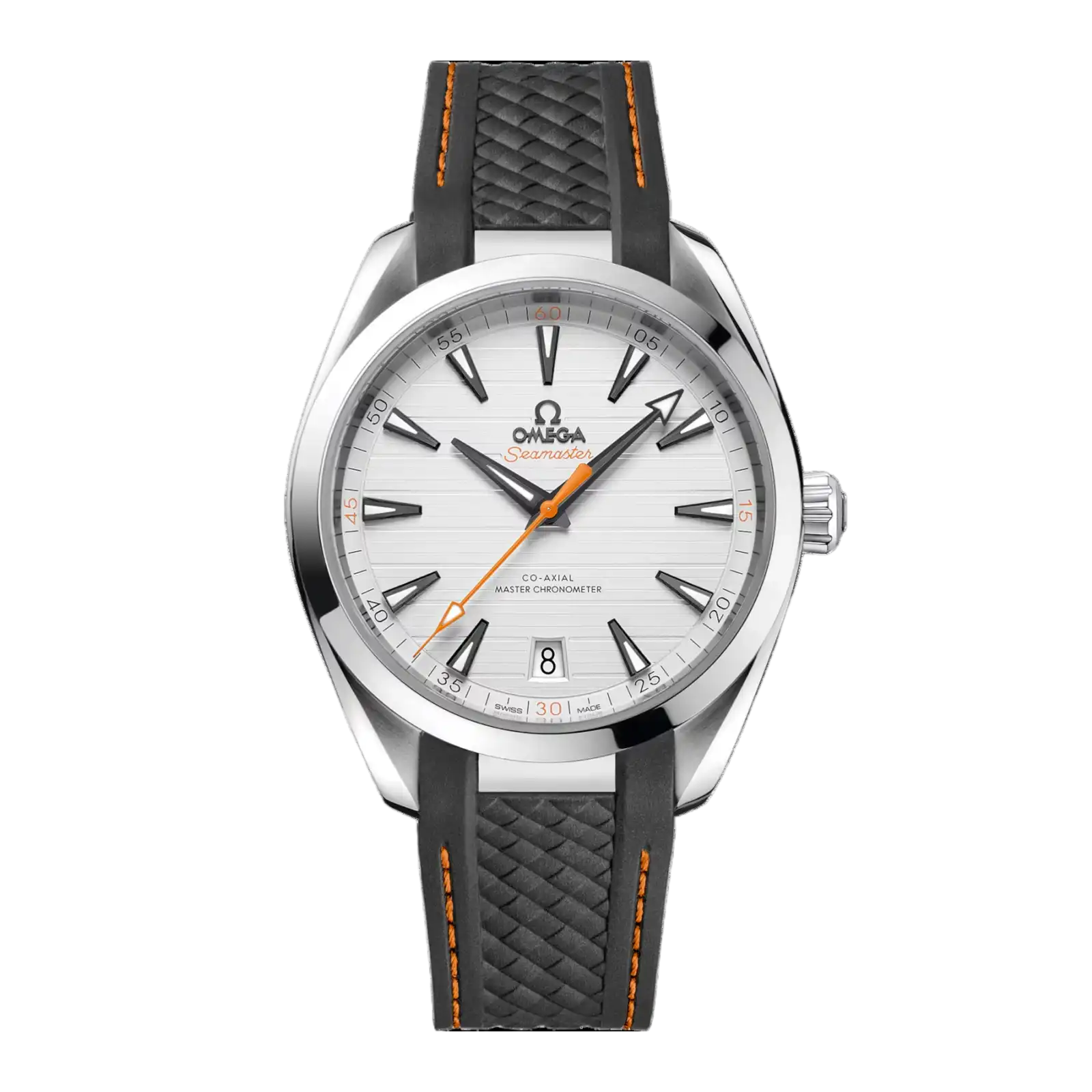 Seamaster Aqua Terra 150M 41mm-Steel On Rubber Strap - Mens Watch