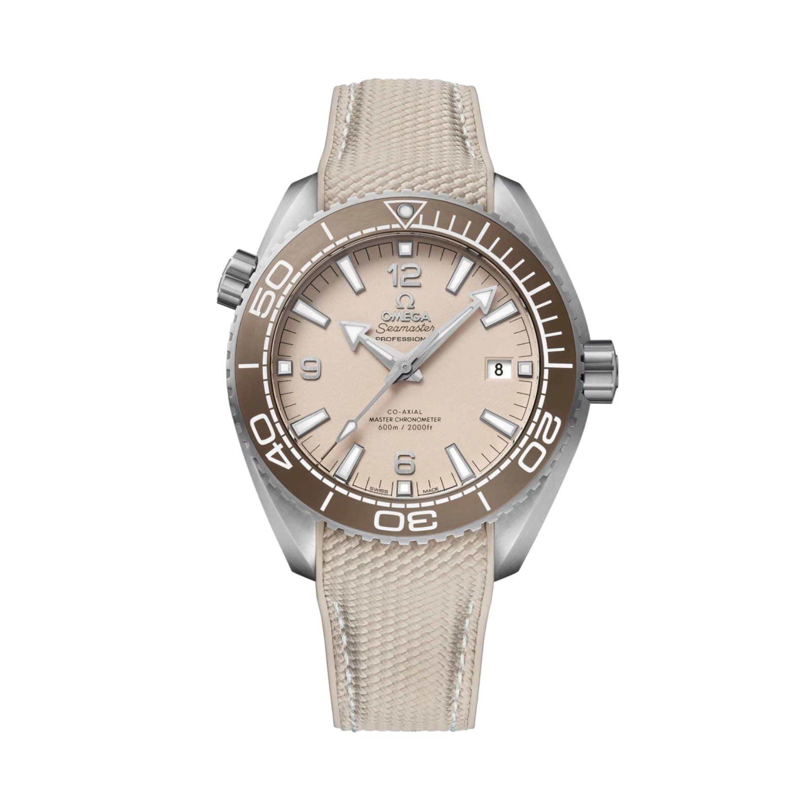 Seamaster Planet Ocean 600M steel on rubber strap 43.5 mm, Men Watch