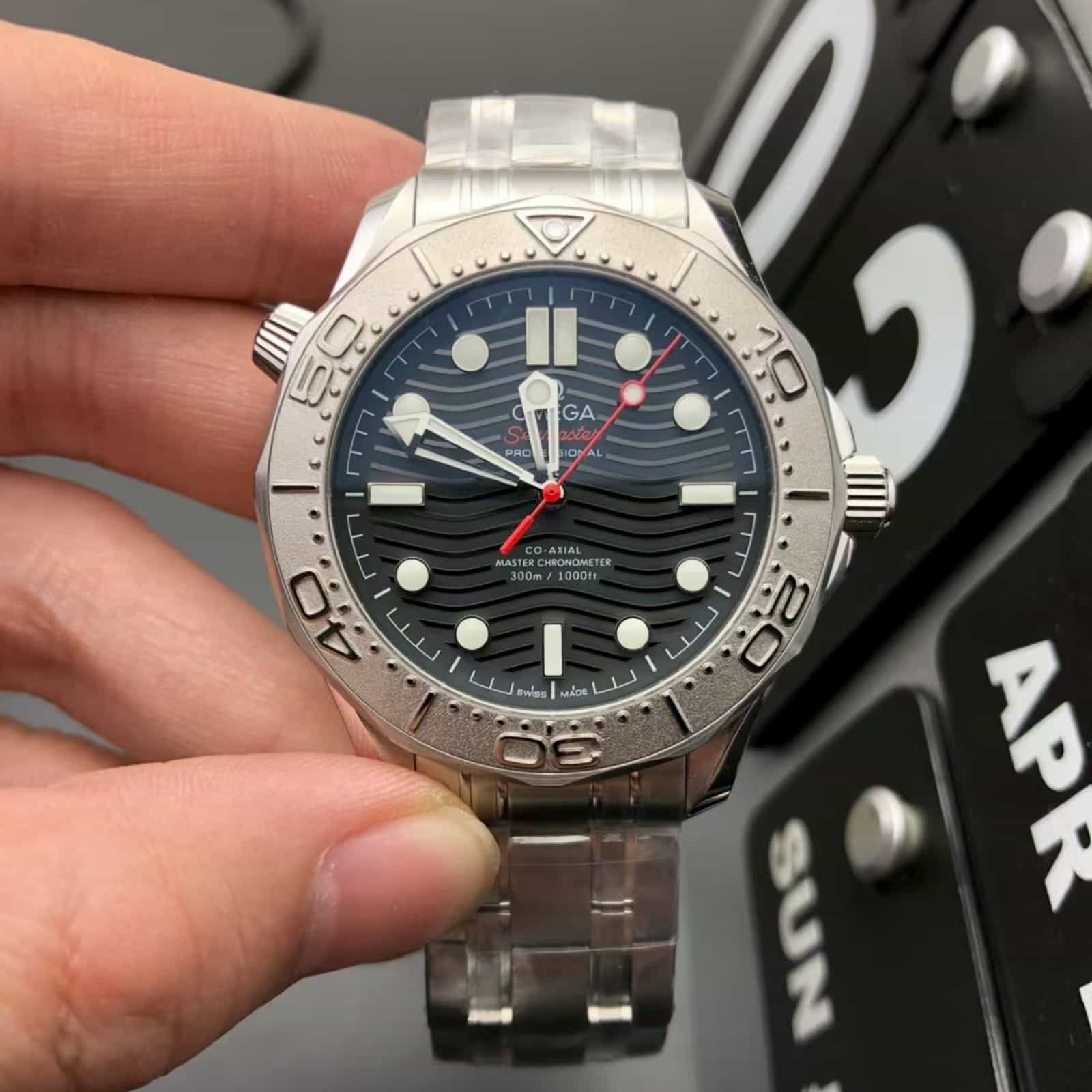 Seamaster Diver 300M NEKTON EDITION 42mm-steel on steel - Mens Watch