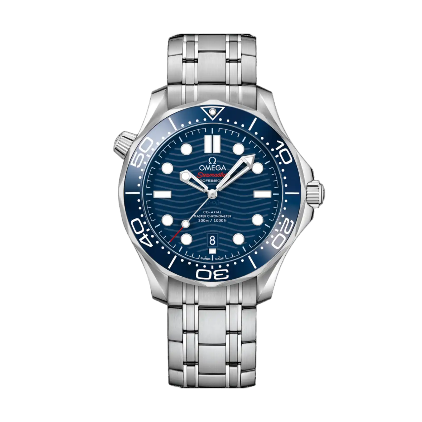 Seamaster Diver 300M 42mm-Steel On Steel - Mens Watch
