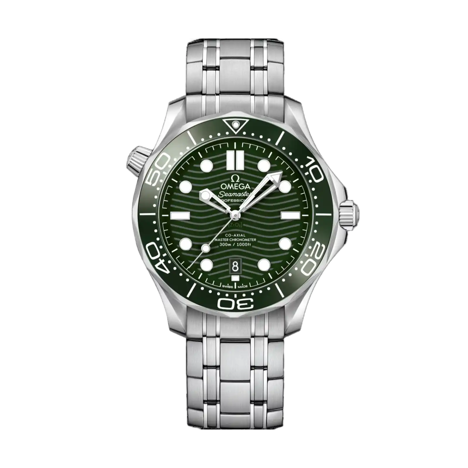 Seamaster Diver 300M 42mm-Steel On Steel - Mens Watch