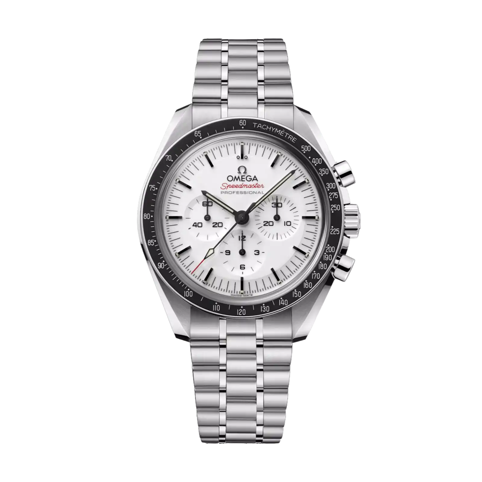 Speedmaster Moonwatch 42mm-steel on steel - Mens Watch