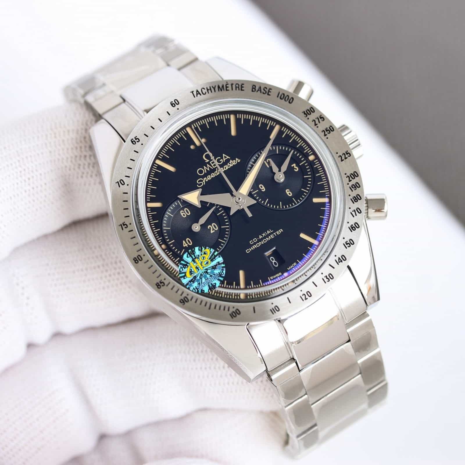 Speedmaster Heritage Models Speedmaster '57 40.5mm-Steel On Steel - Mens Watch