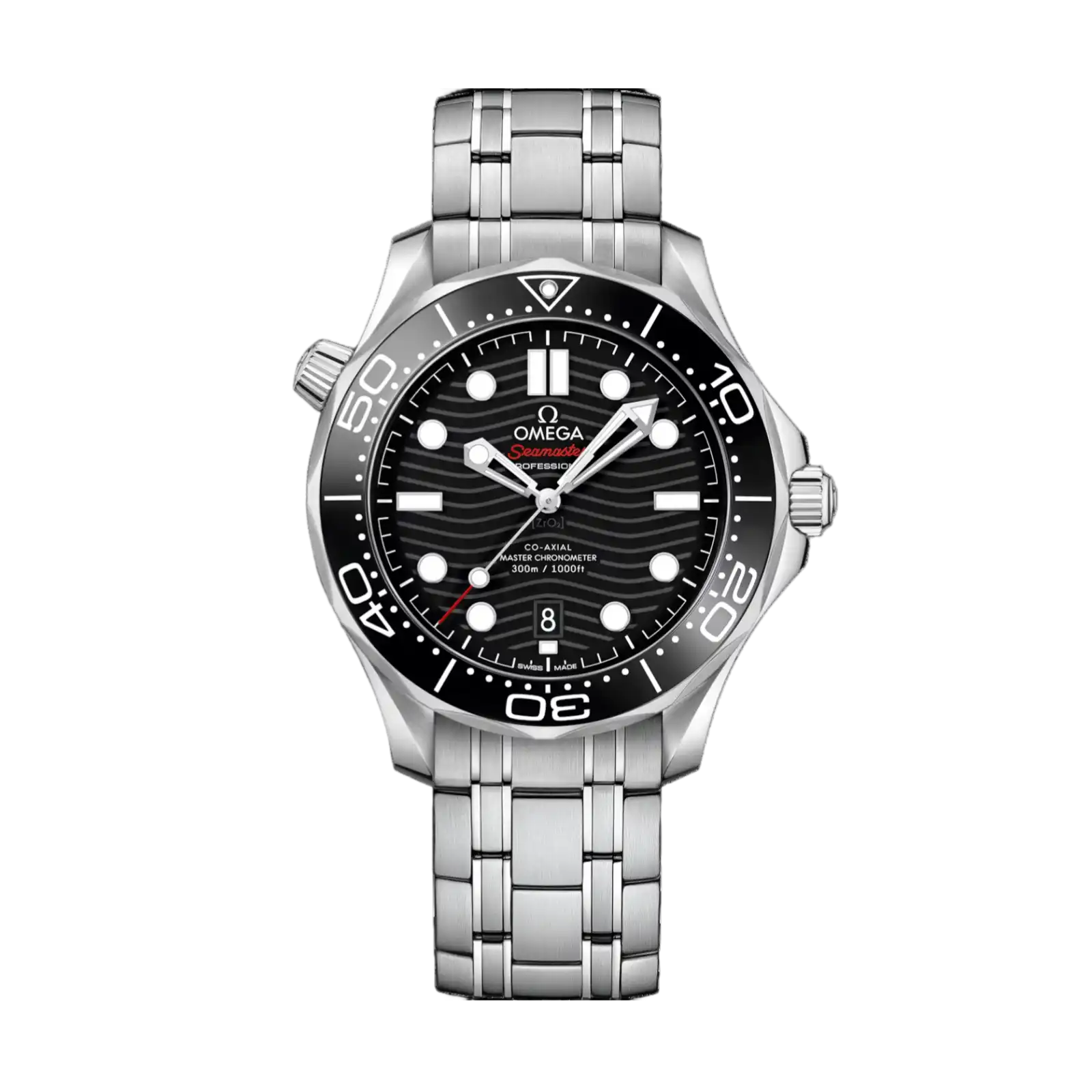 Seamaster Diver 300M 42mm-Steel On Steel - Mens Watch