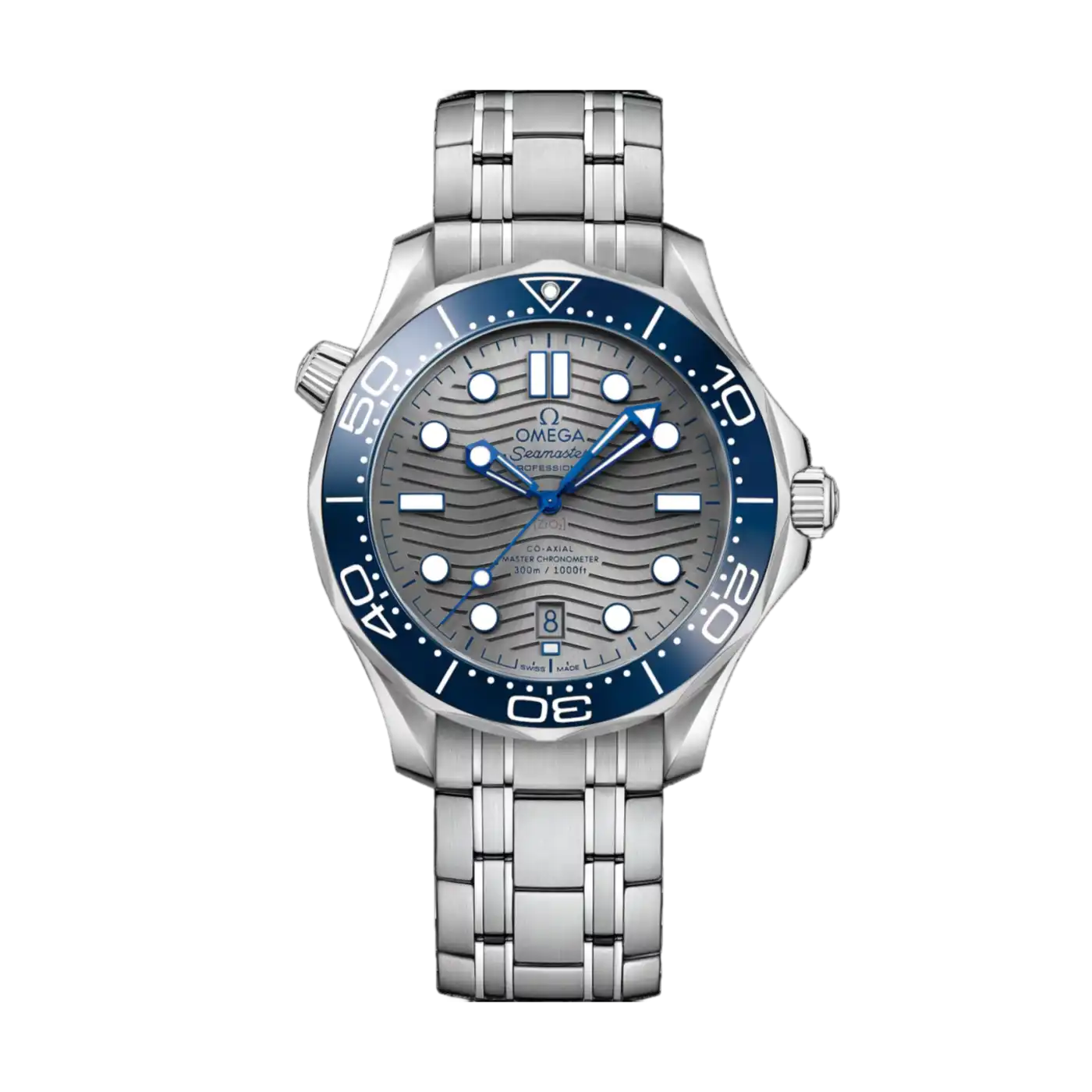 Seamaster Diver 300M 42mm-Steel On Steel - Mens Watch