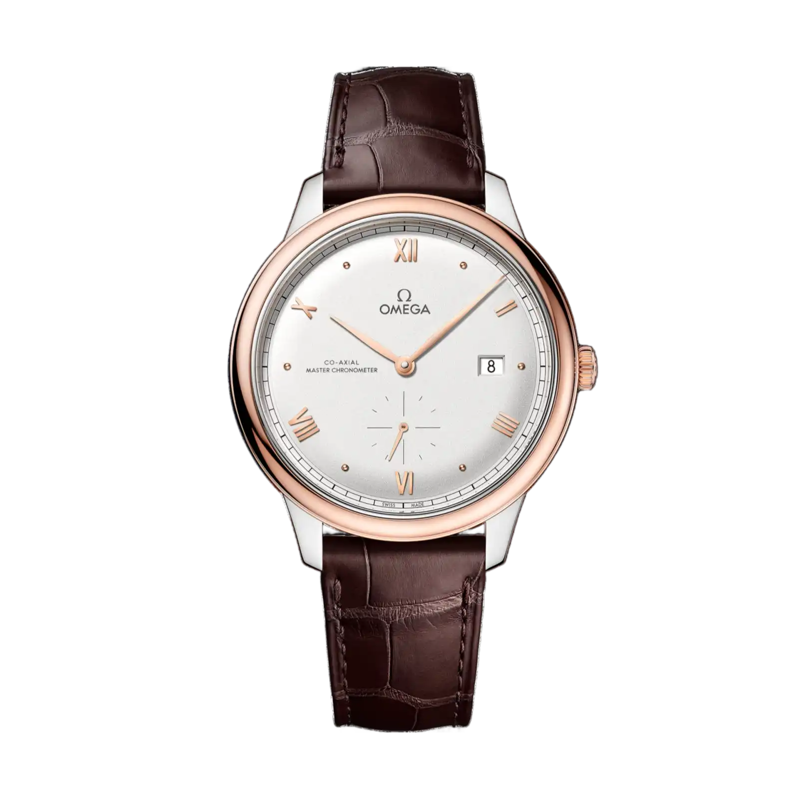 De Ville Prestige 41mm-Steel ‑ Sedna™ Gold On Steel ‑ Sedna™ Gold - Men Watch