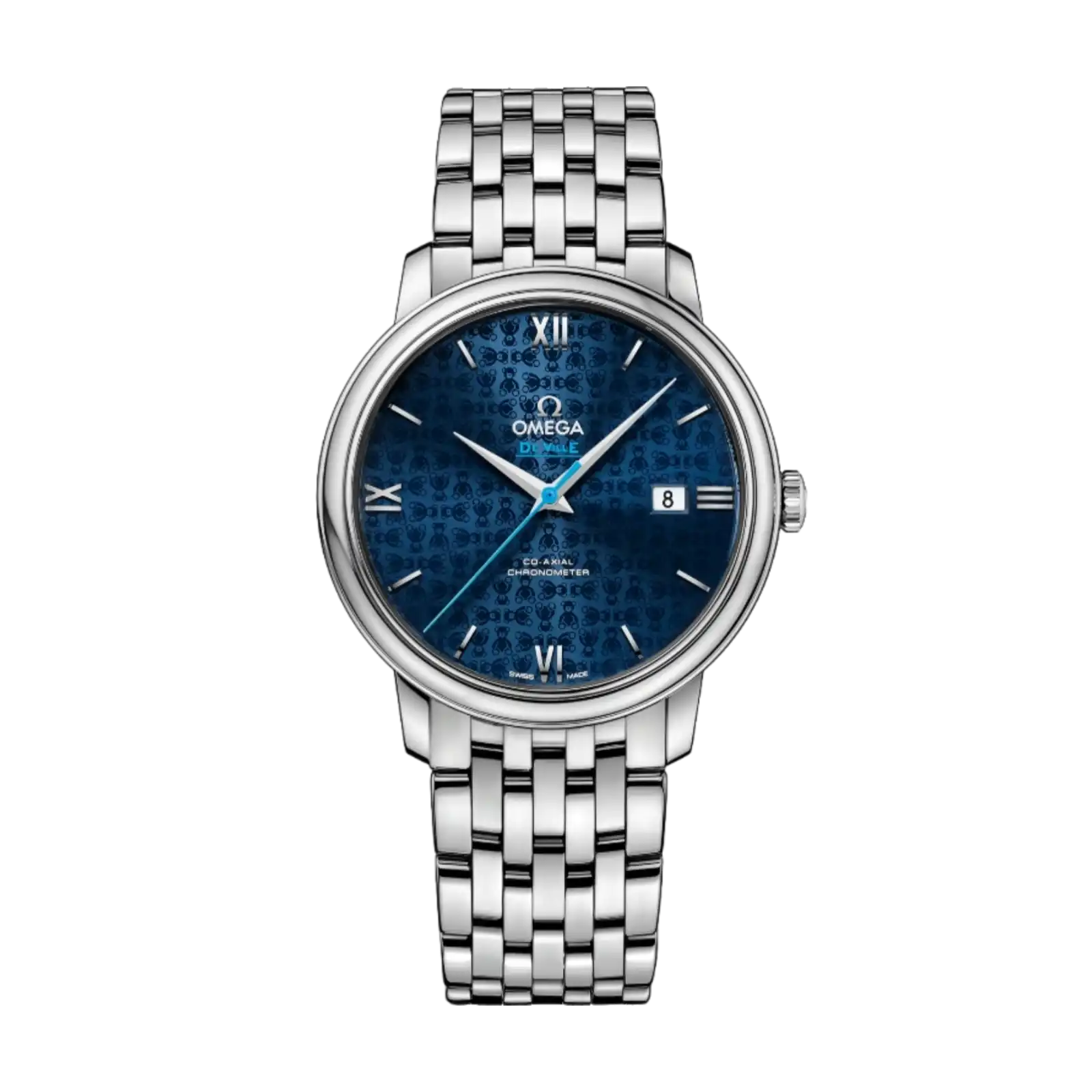 De Ville Prestige 39.5mm-Steel On Steel