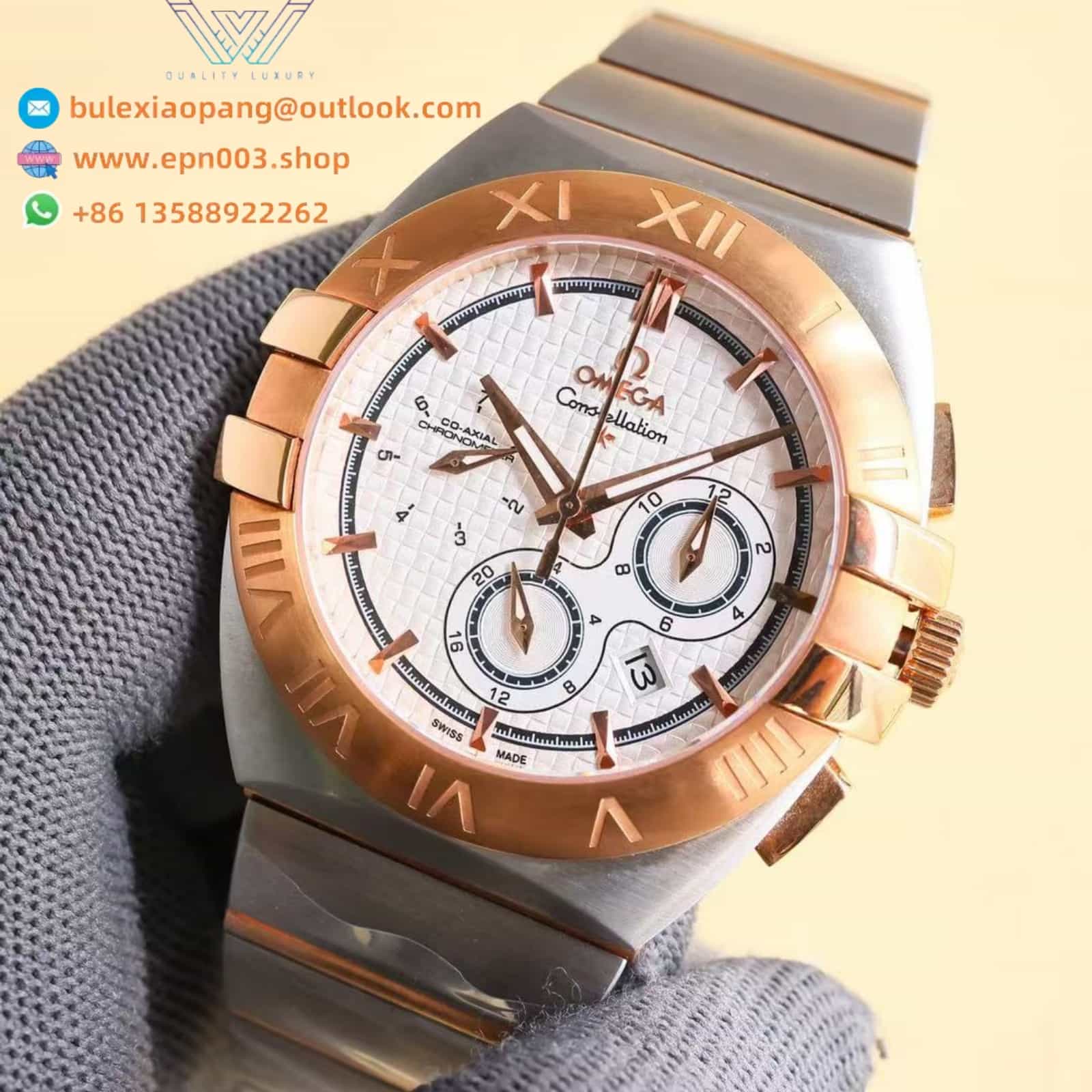 Constellation Co-Axial  Chronograph 41mm Men Watch