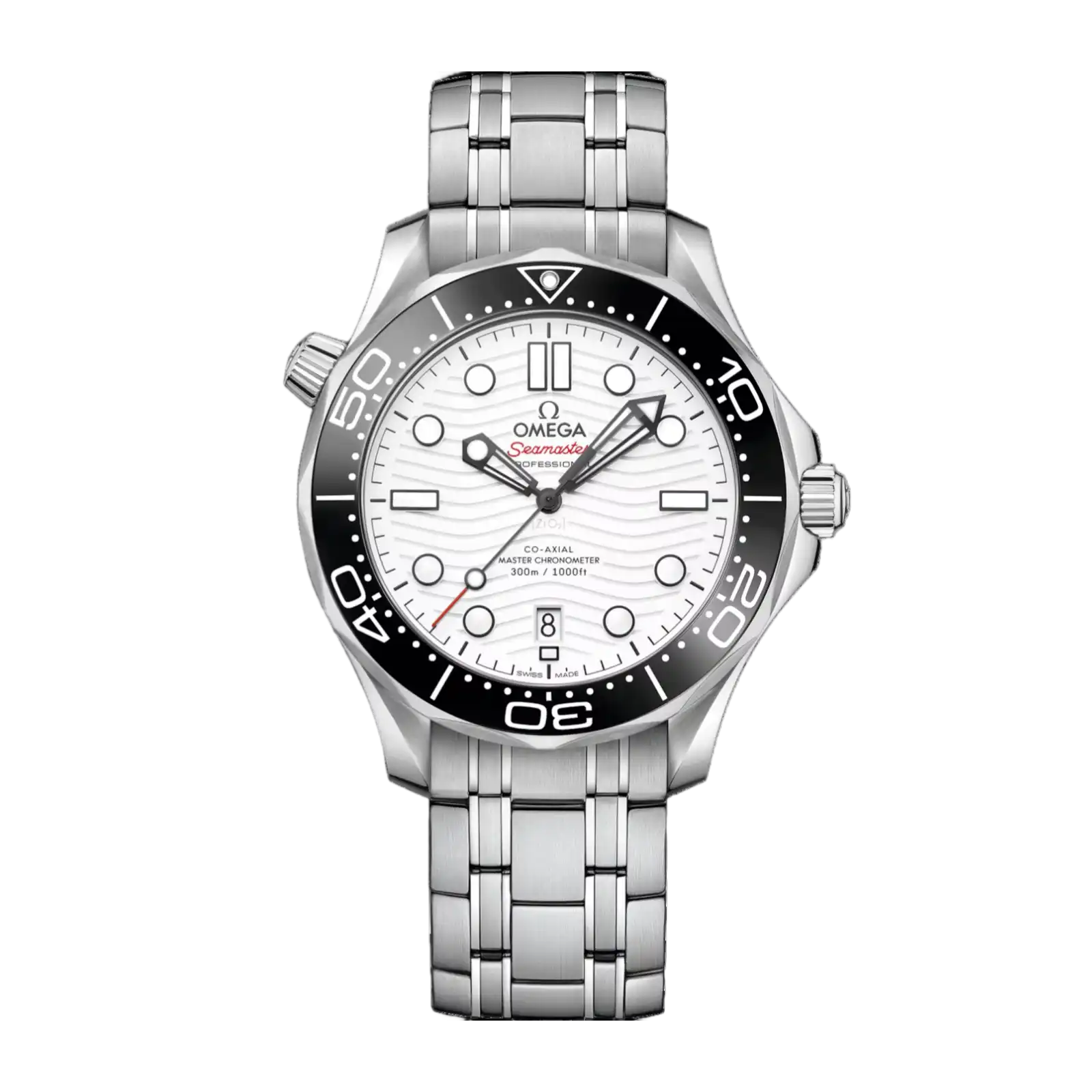 Seamaster Diver 300M 42mm Steel On Steel Mens Watch