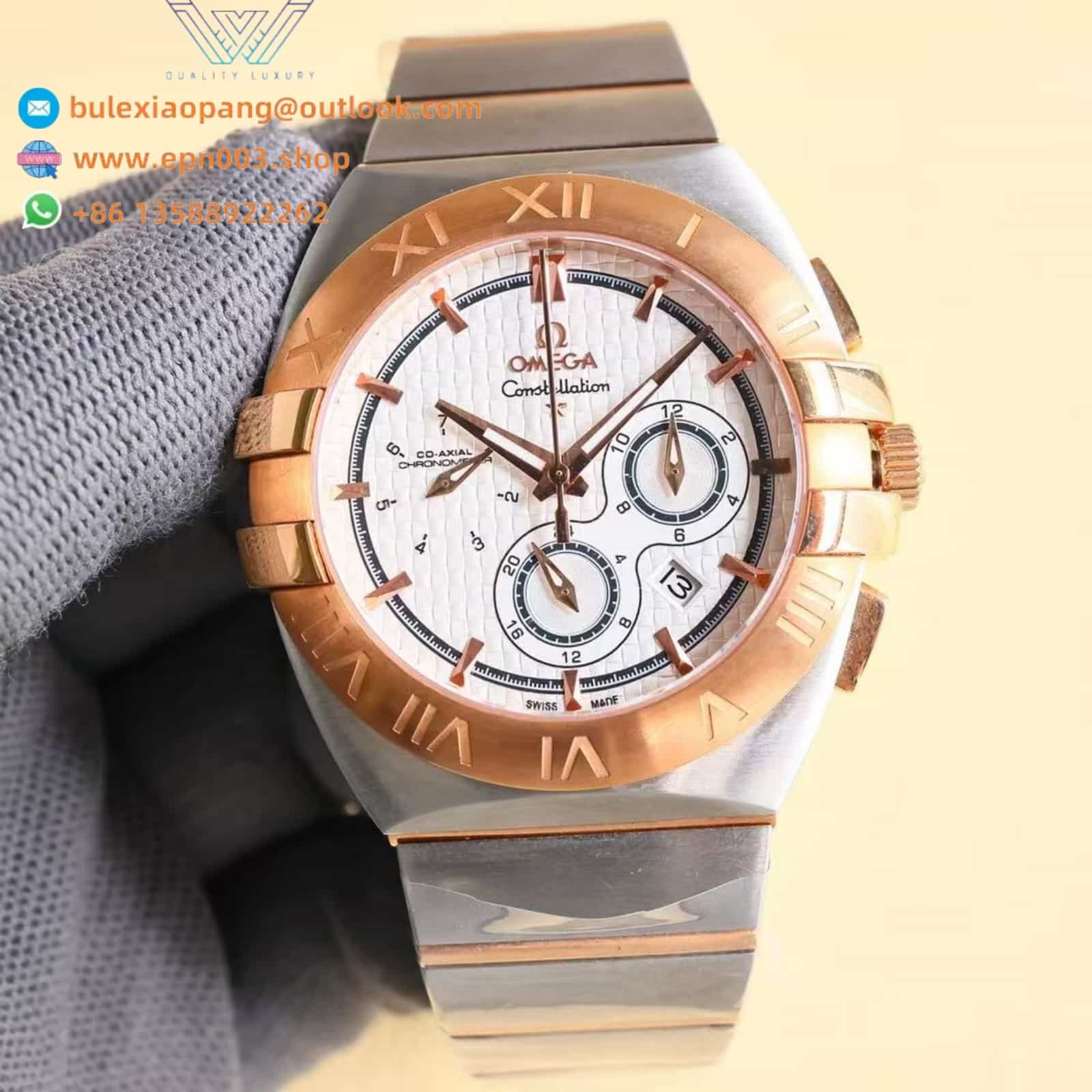 Constellation Co-Axial  Chronograph 41mm Men Watch