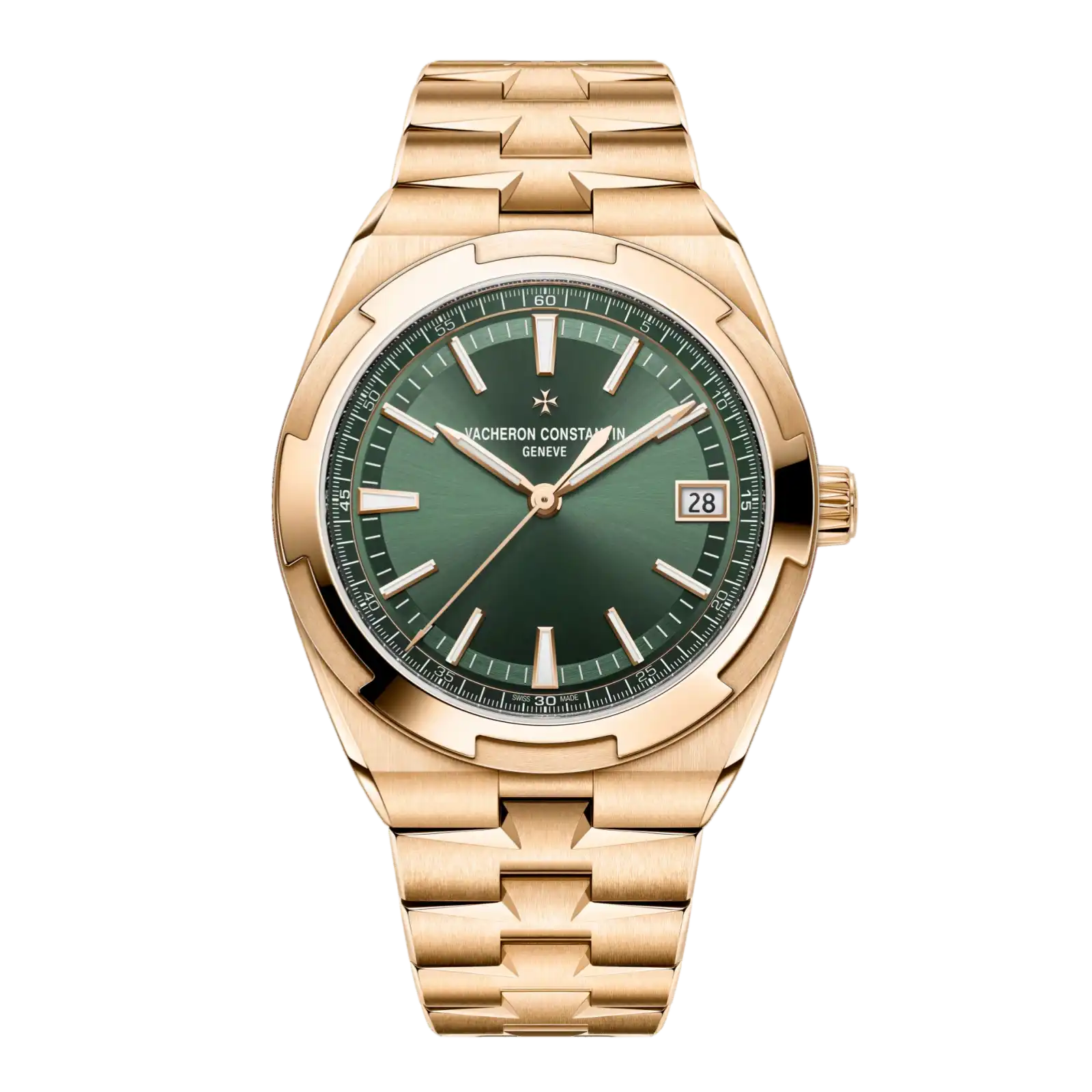 Overseas Self-winding 4520V/210R-B967 41 mm Pink Gold - Men Watch