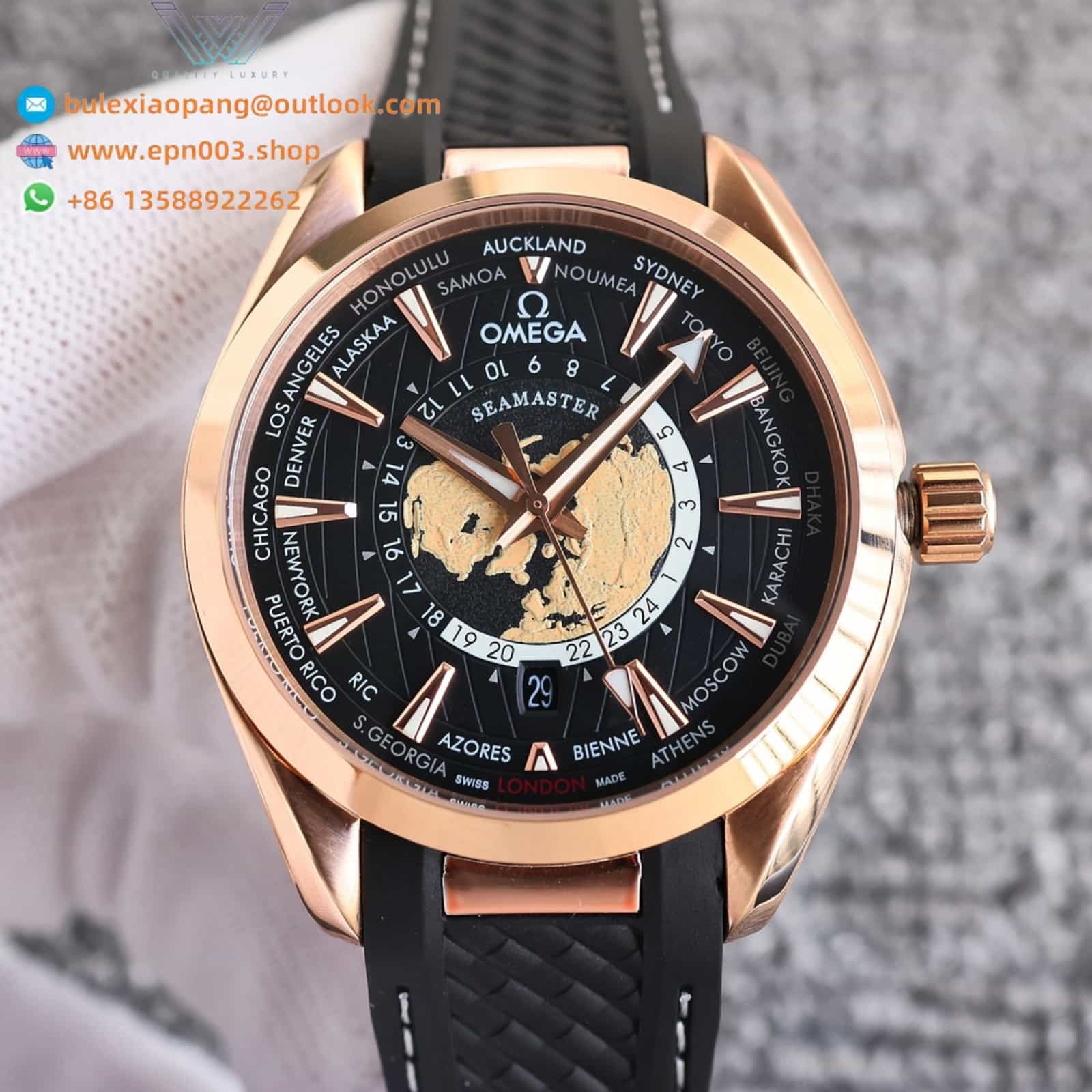 Seamaster Aqua Terr 150M Automatic Mechanical Watch Earthlmage 40mm Men Watch